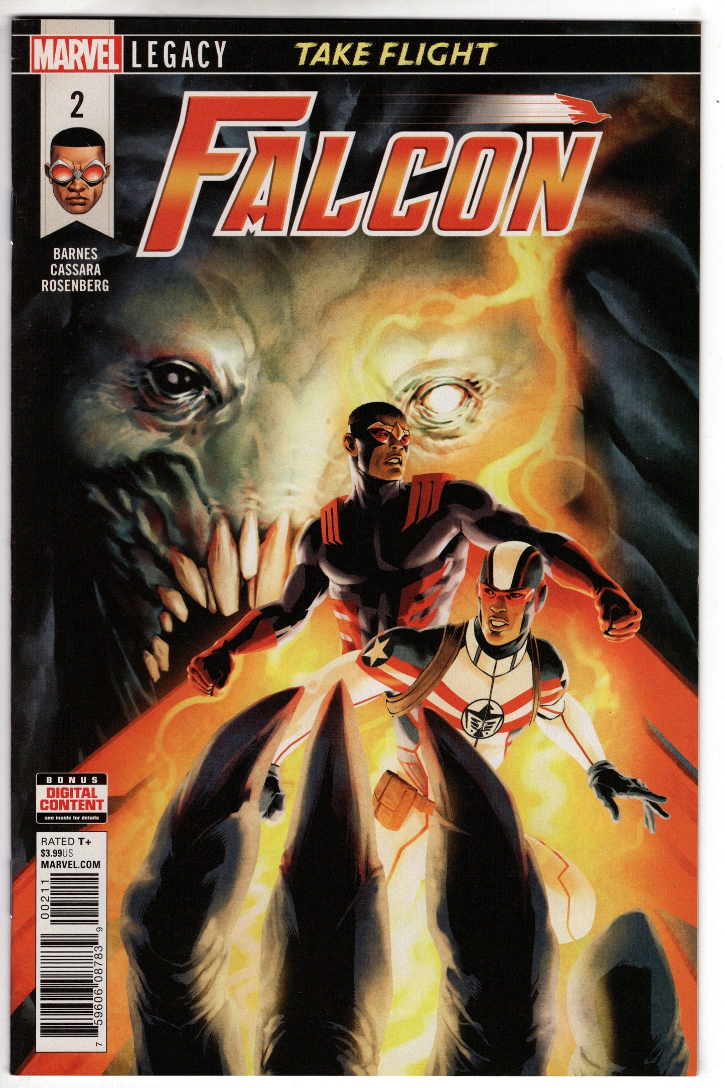 MARVEL COMICS VF/NM FALCON #2 LEG