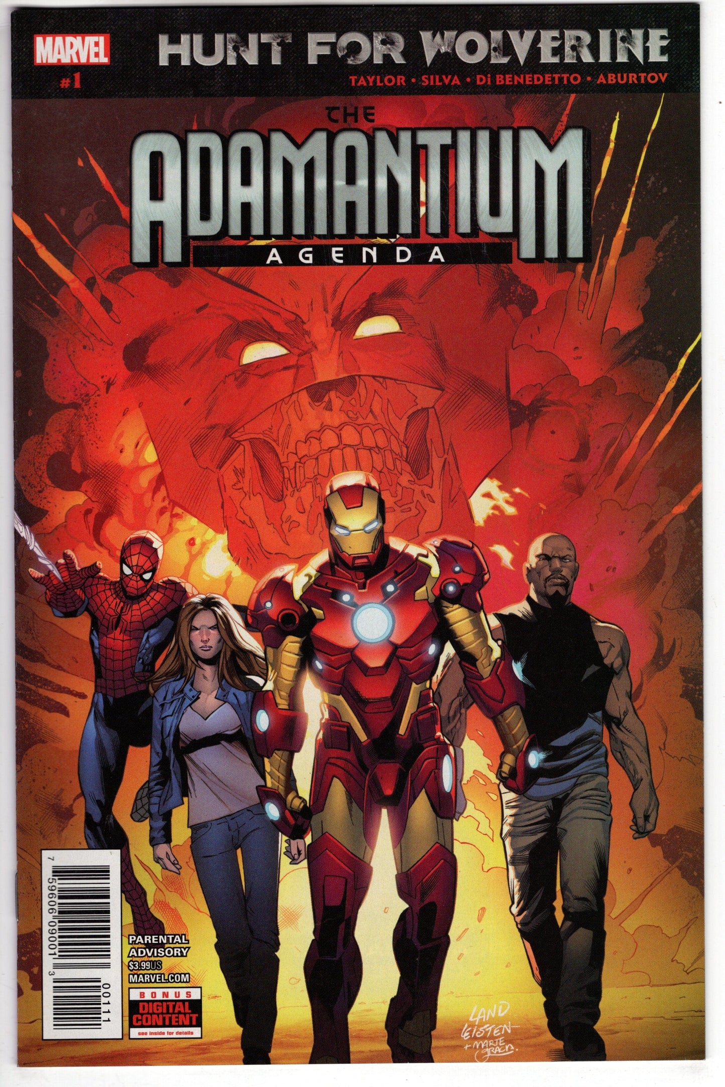 MARVEL COMICS VF/NM HUNT FOR WOLVERINE ADAMANTIUM AGENDA #1 (OF 4)