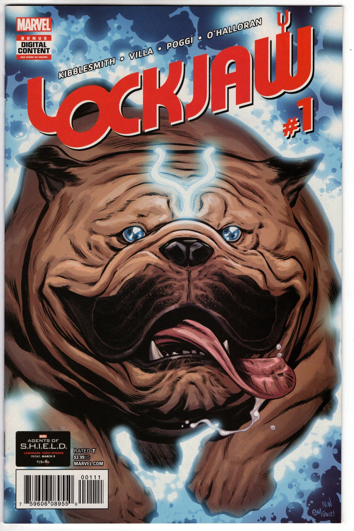 MARVEL COMICS VF/NM LOCKJAW #1 (OF 4) LEG
