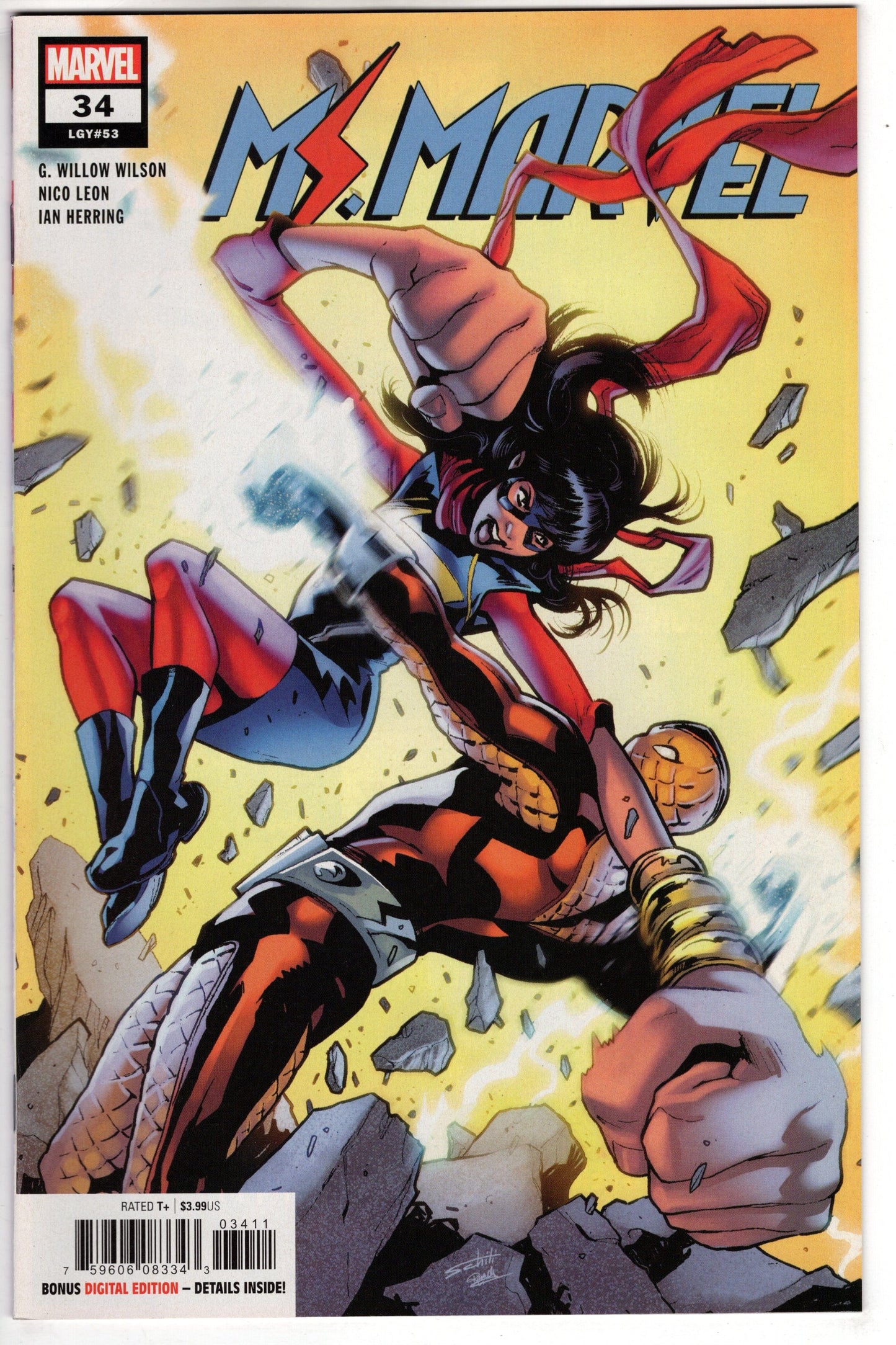 MARVEL COMICS VF/NM MS MARVEL #34