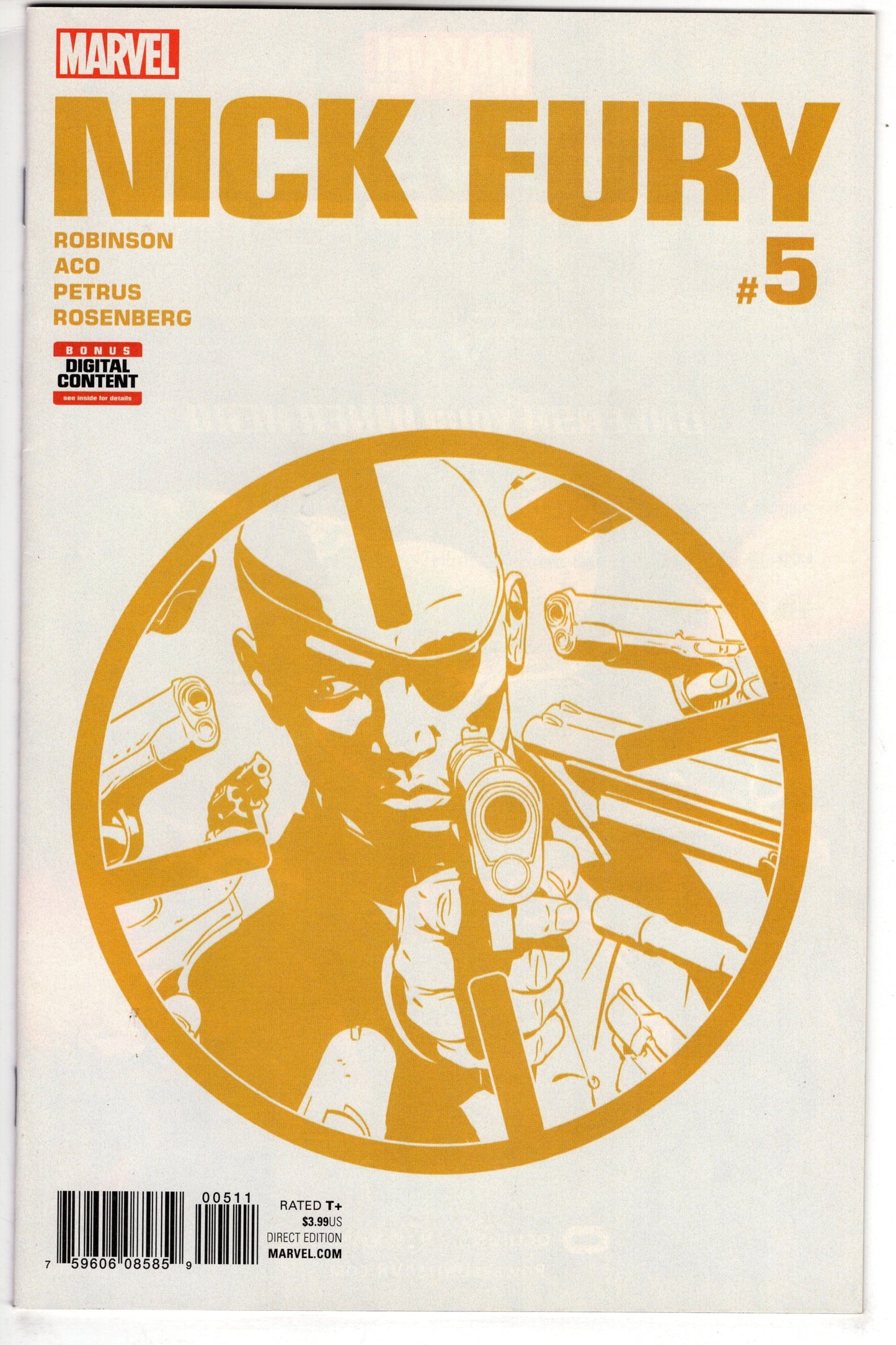 MARVEL COMICS VF/NM NICK FURY #5