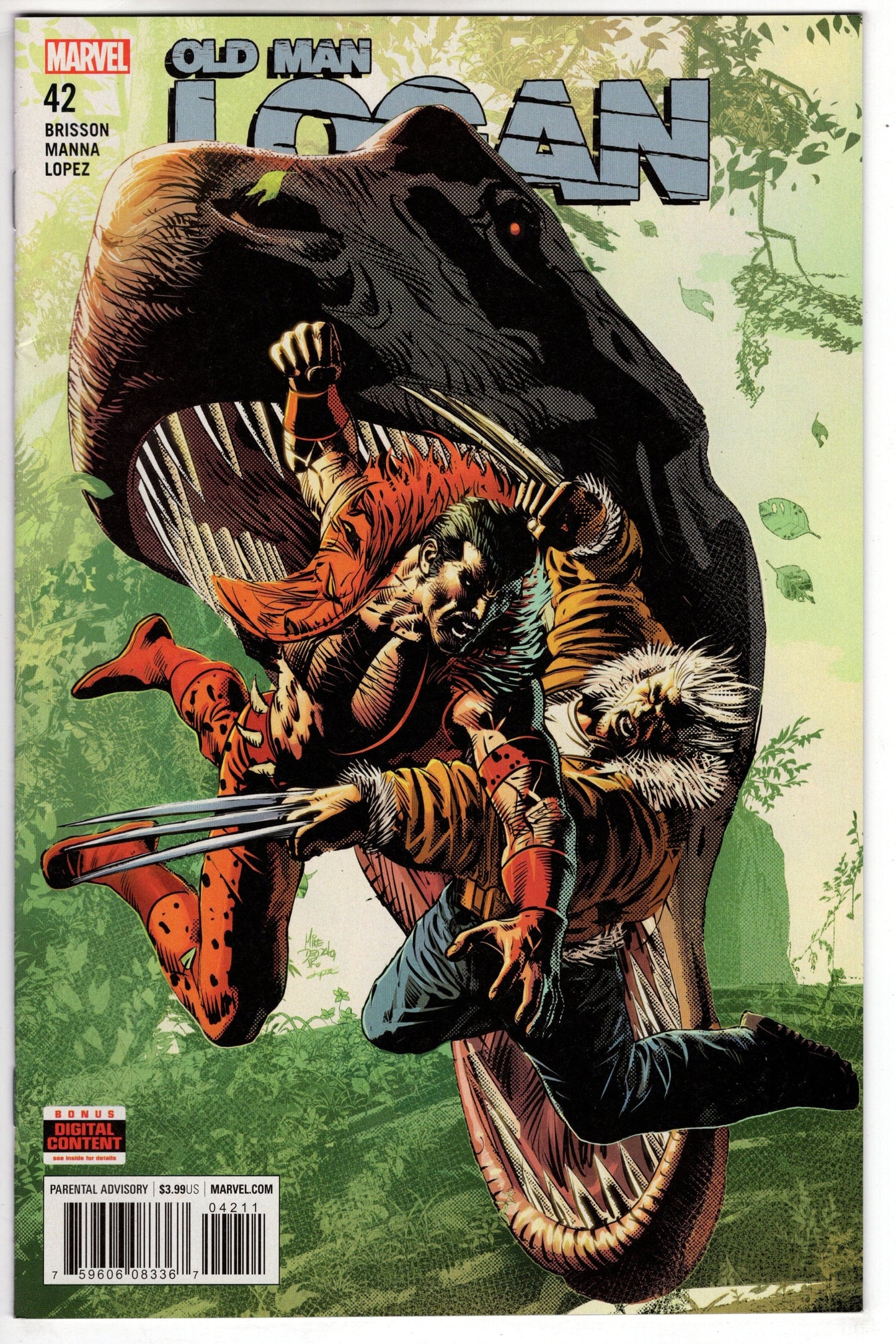 MARVEL COMICS VF/NM OLD MAN LOGAN #42