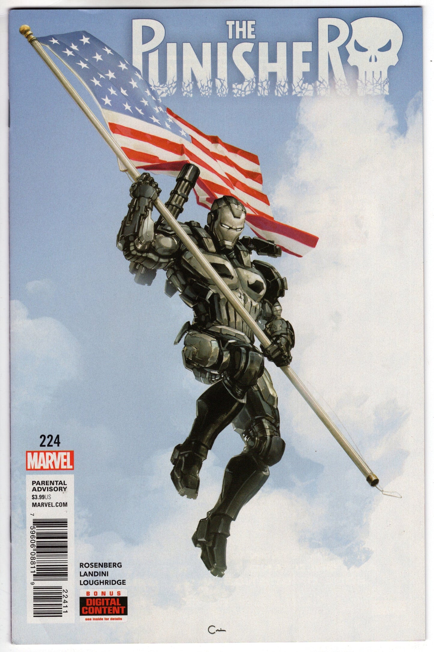 MARVEL COMICS VF/NM PUNISHER #224 LEG
