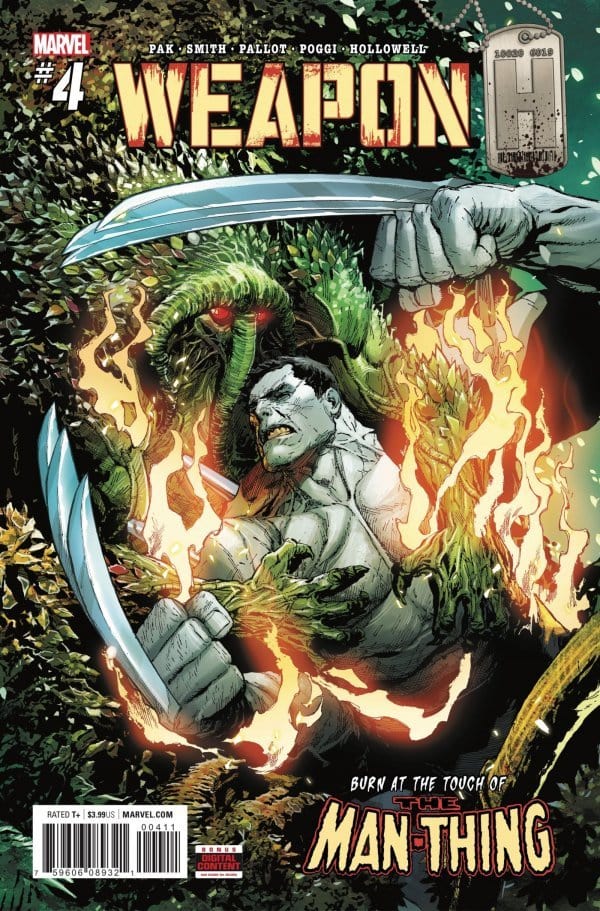 MARVEL COMICS VF/NM WEAPON H #4