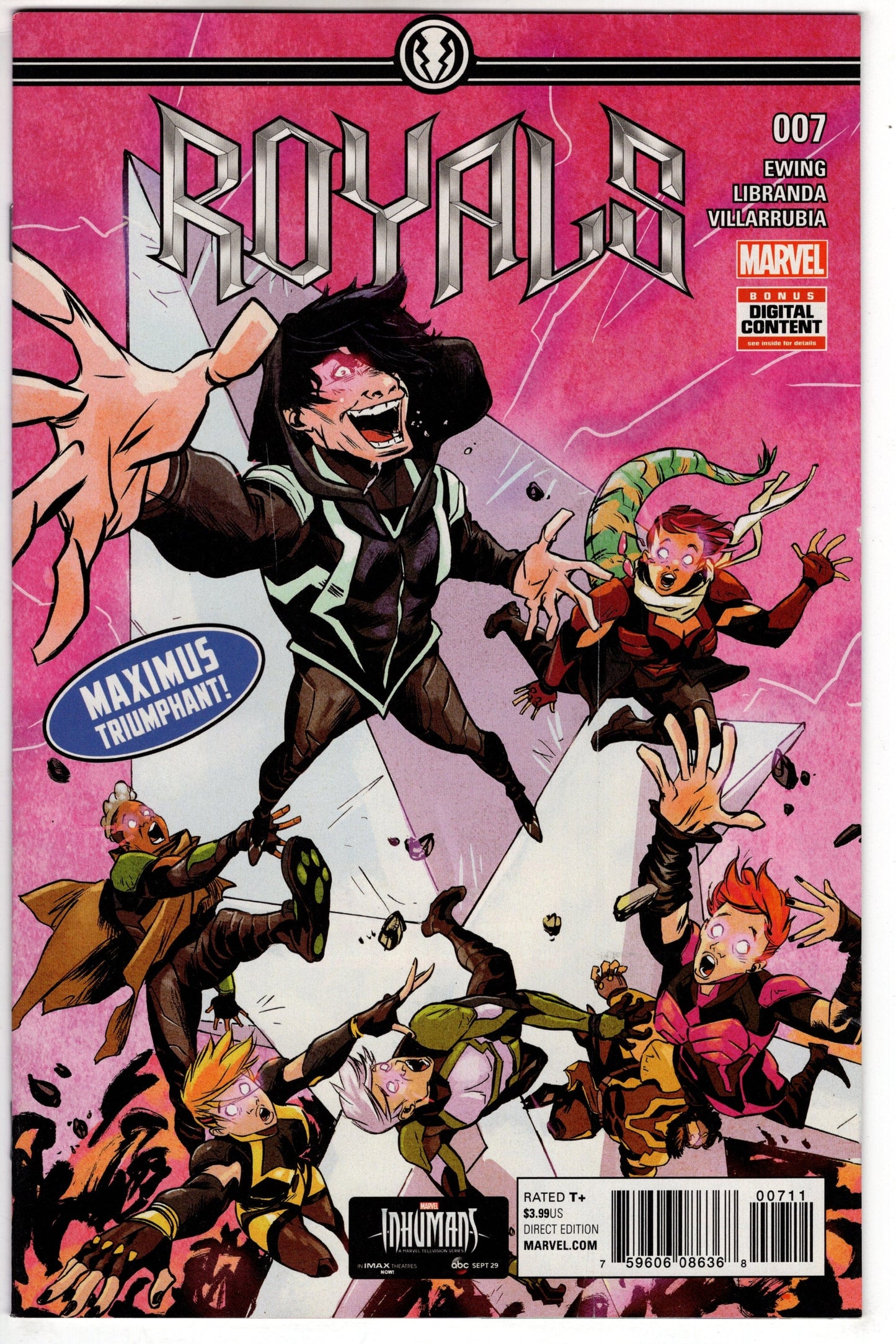 MARVEL COMICS VF ROYALS #7