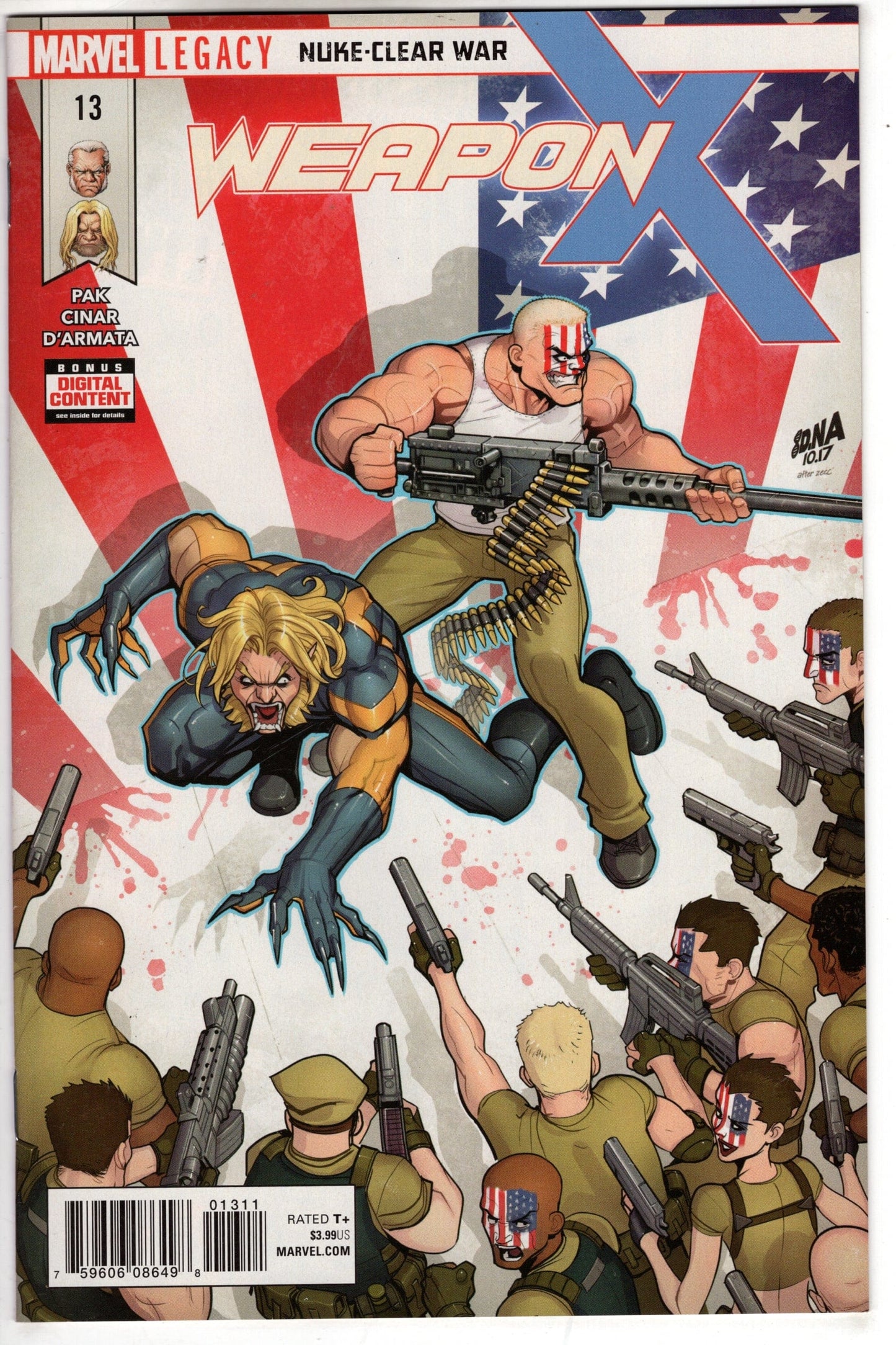 MARVEL COMICS WEAPON X #13 (3RD SERIES)