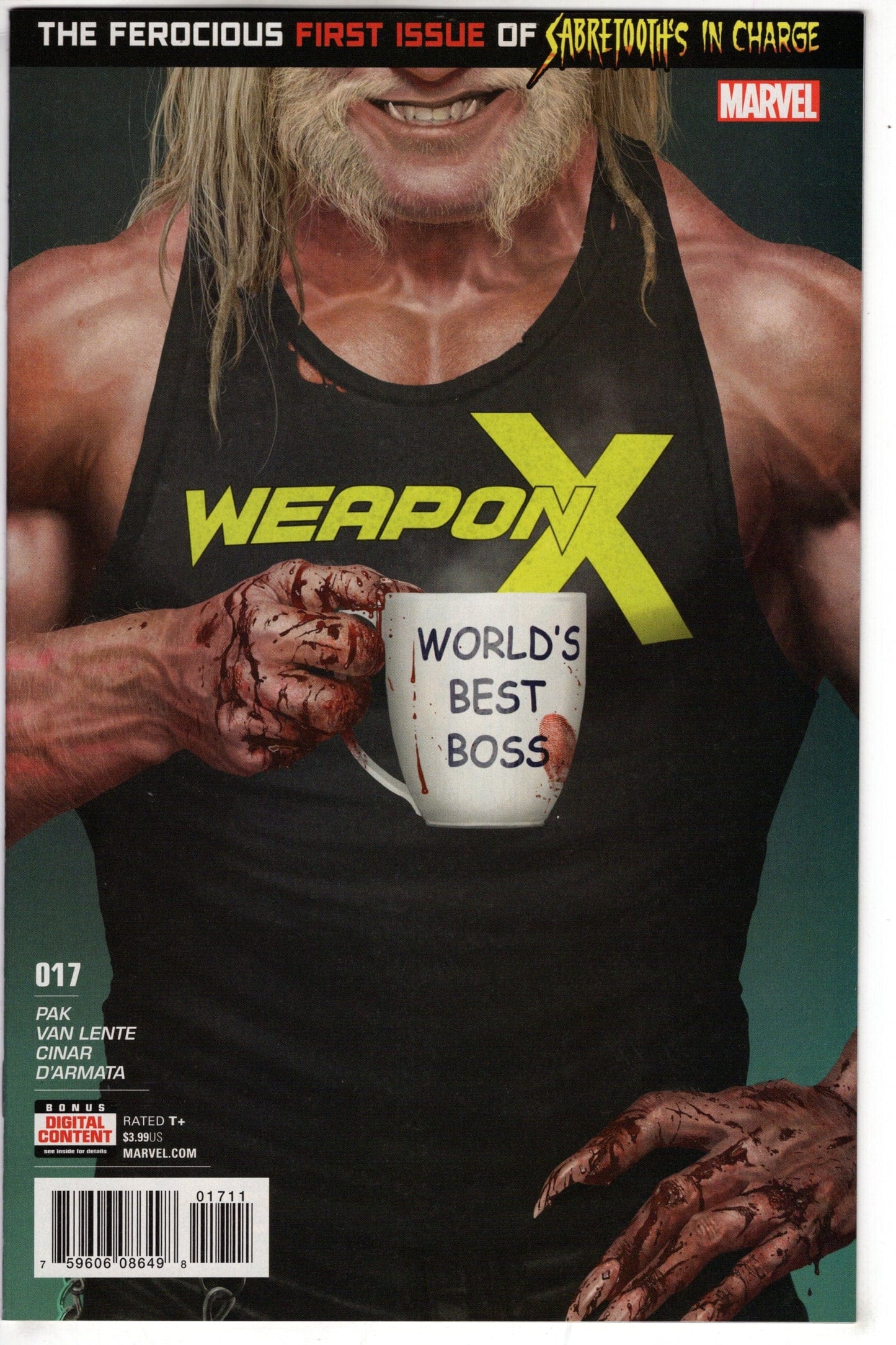 MARVEL COMICS WEAPON X #17 (3RD SERIES)