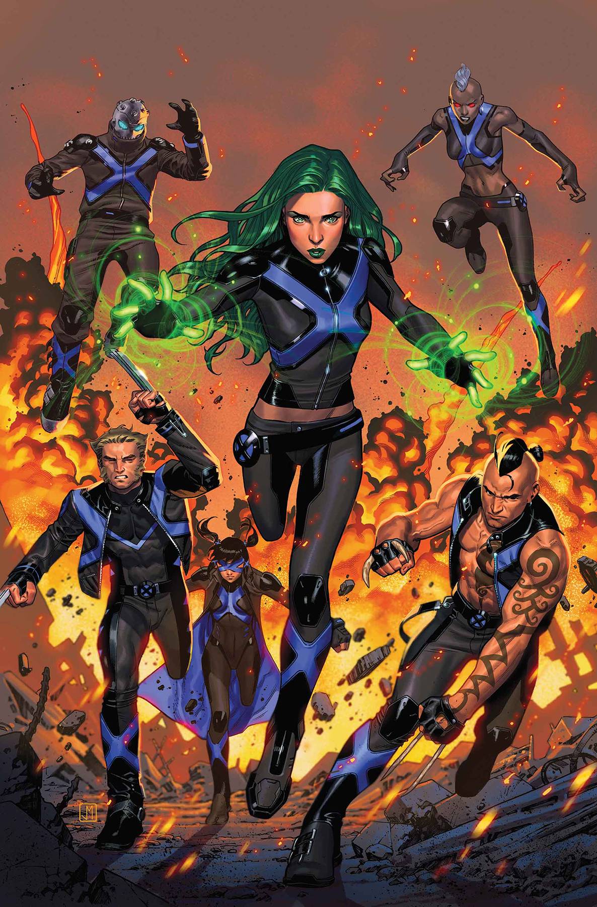 MARVEL COMICS X-MEN BLUE #25 LEG