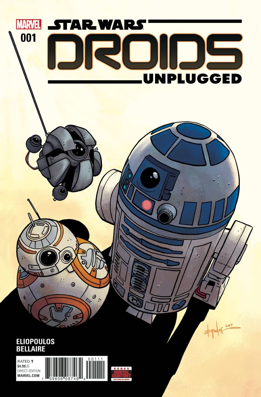 Marvel Marvel STAR WARS DROIDS UNPLUGGED #1