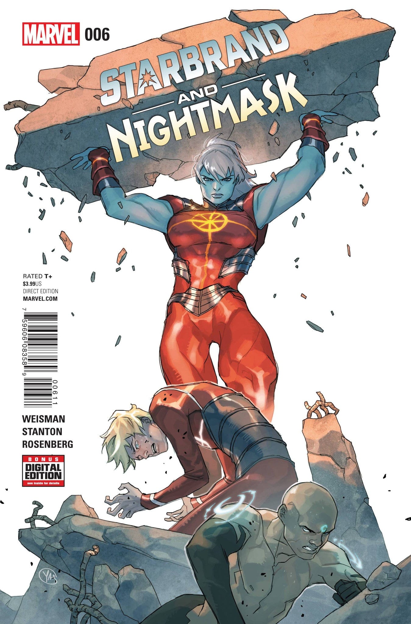 Marvel Marvel STARBRAND AND NIGHTMASK #6