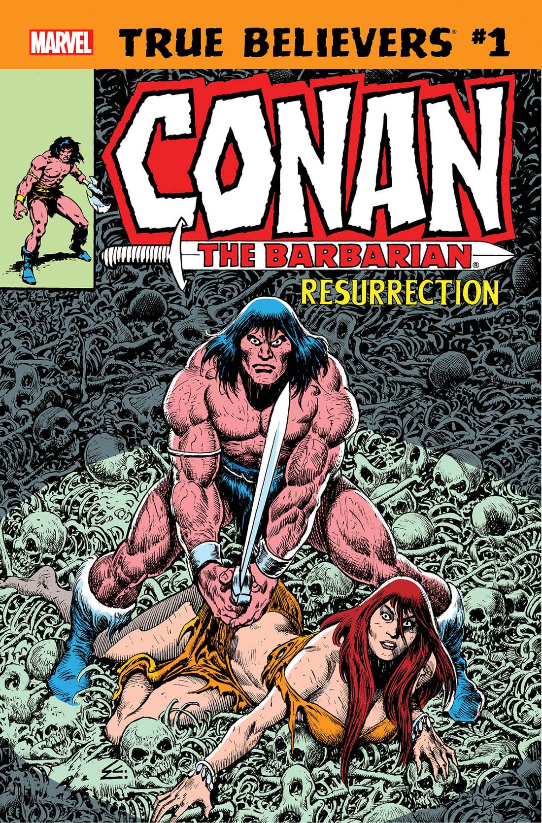 Marvel marvel TRUE BELIEVERS CONAN RESURRECTION #1