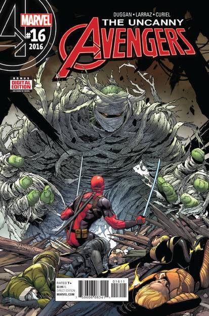 Marvel Marvel UNCANNY AVENGERS #16