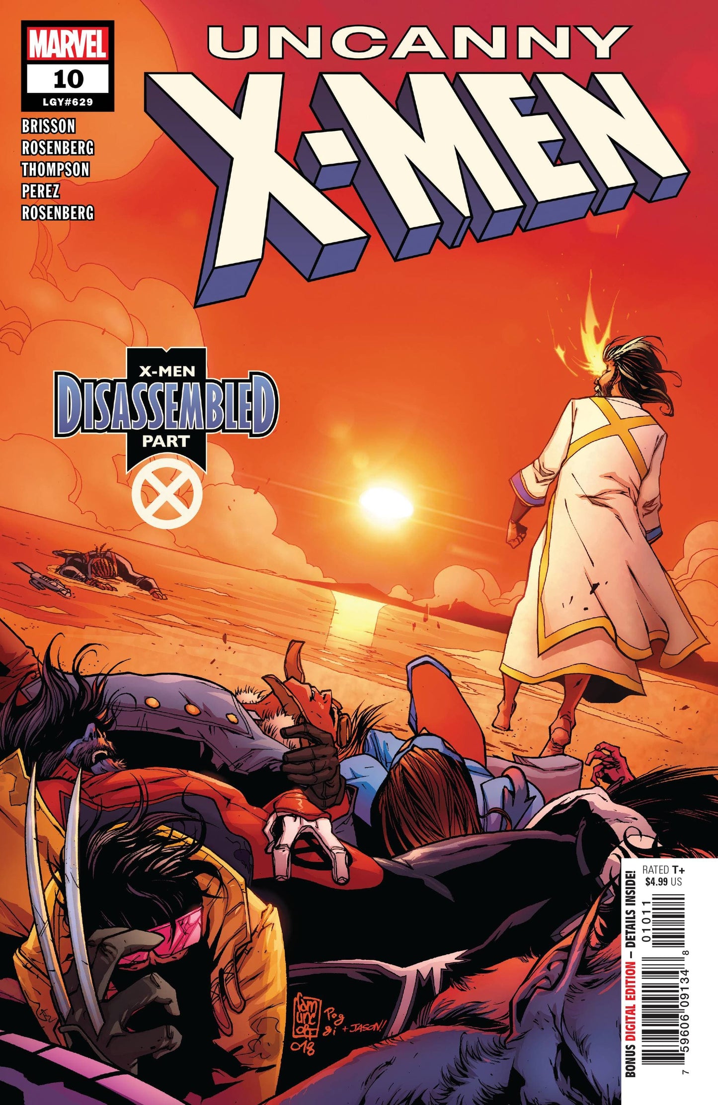 Marvel marvel UNCANNY X-MEN #10