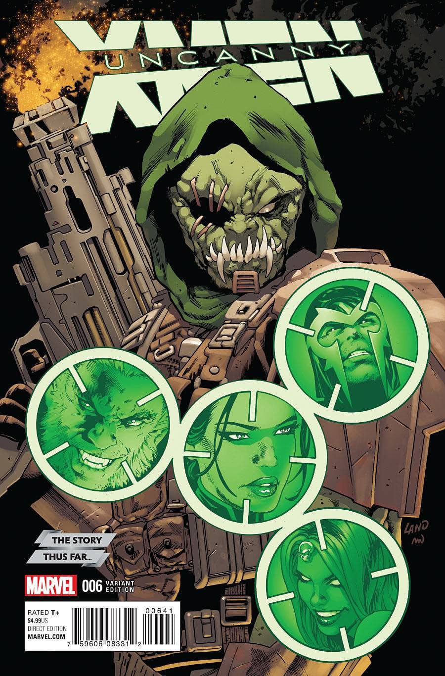 Marvel Marvel UNCANNY X-MEN #6 STORY THUS FAR VAR