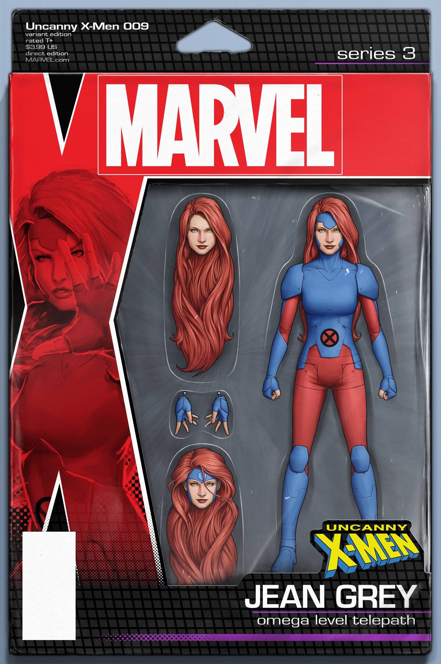 Marvel marvel UNCANNY X-MEN #9 CHRISTOPHER ACTION FIGURE VAR