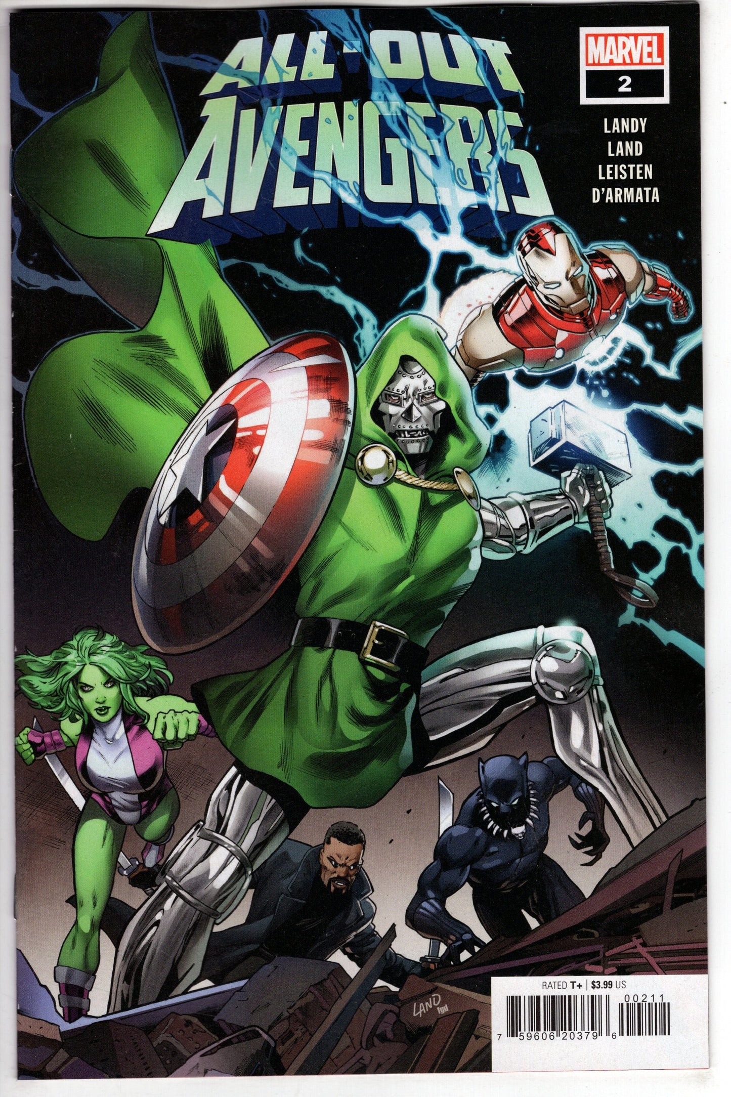 MARVEL PRH COMIC BOOK ALL-OUT AVENGERS #2