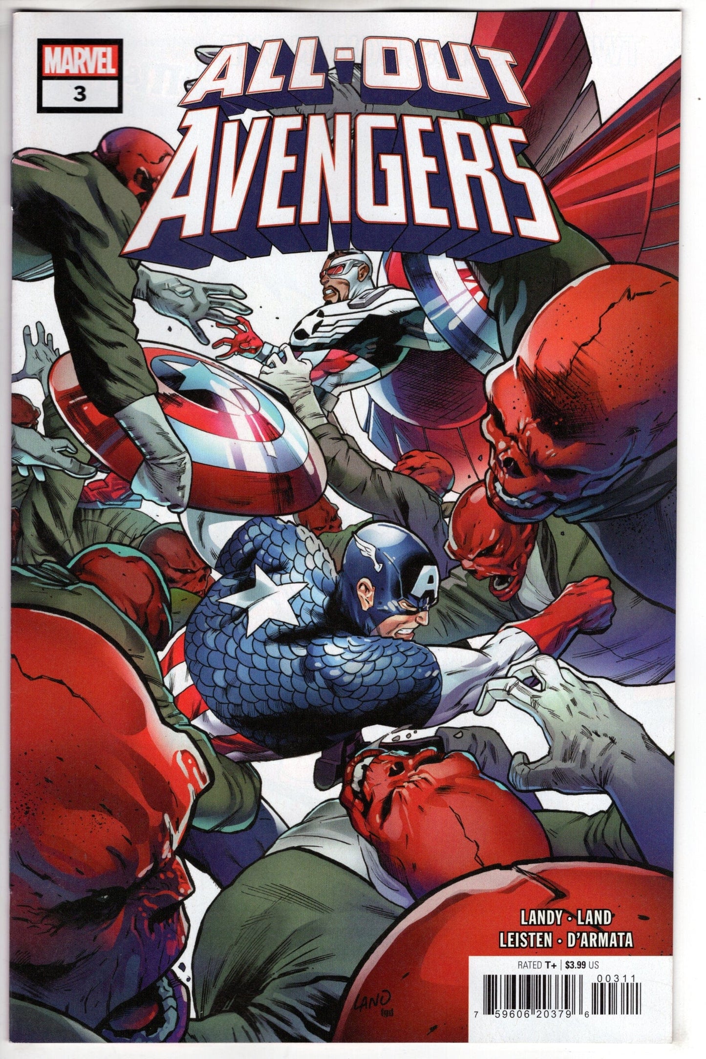 MARVEL PRH COMIC BOOK ALL-OUT AVENGERS #3