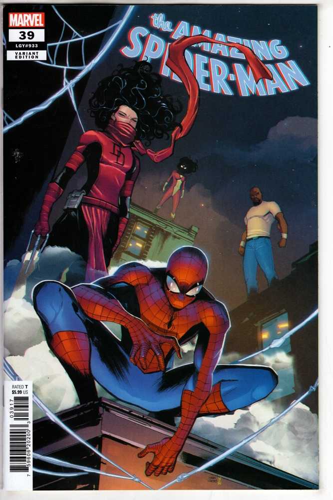 MARVEL PRH COMIC BOOK Amazing Spider-Man #39 25 Copy Variant Edition Lee Garbett Variant