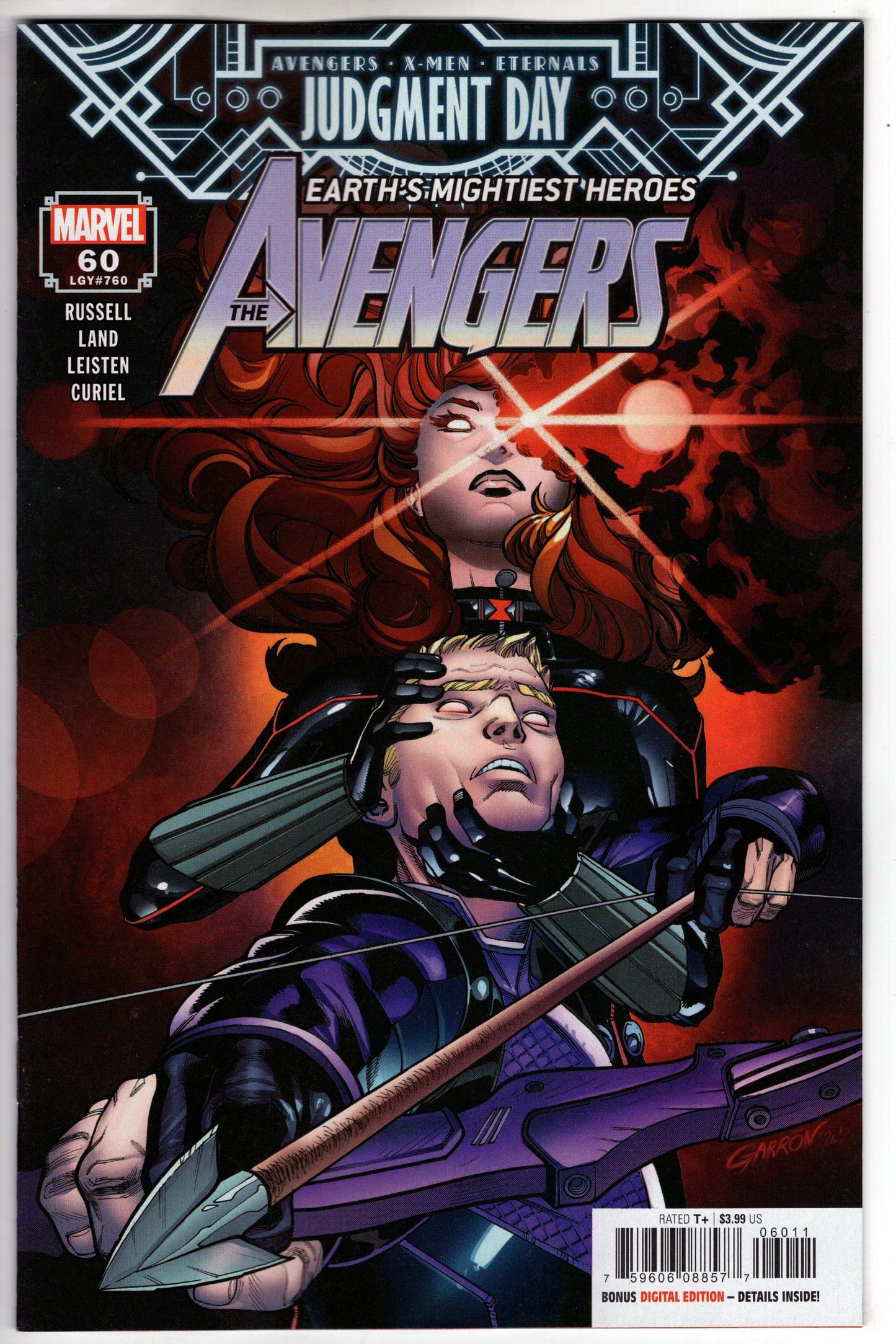 MARVEL PRH COMIC BOOK AVENGERS #60 (RES)