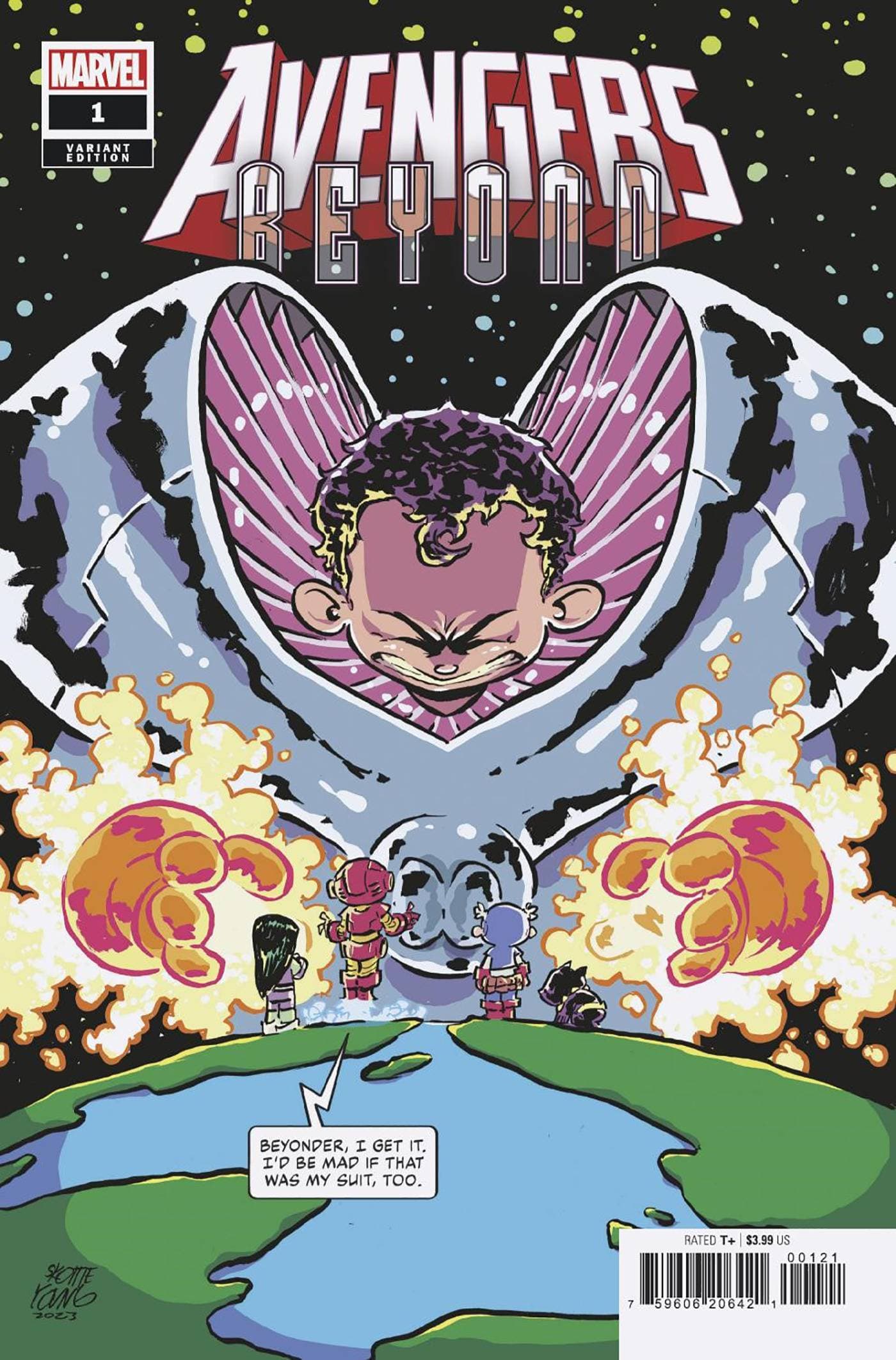 MARVEL PRH COMIC BOOK AVENGERS BEYOND #1 (OF 5) YOUNG VAR