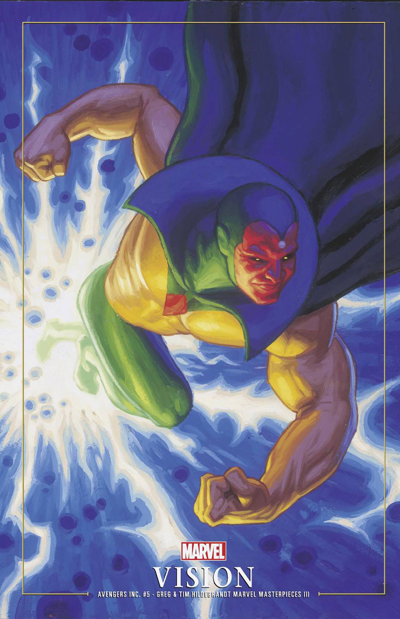 MARVEL PRH COMIC BOOK AVENGERS INC #5 HILDEBRANDT MARVEL MASTERPIECES III VAR