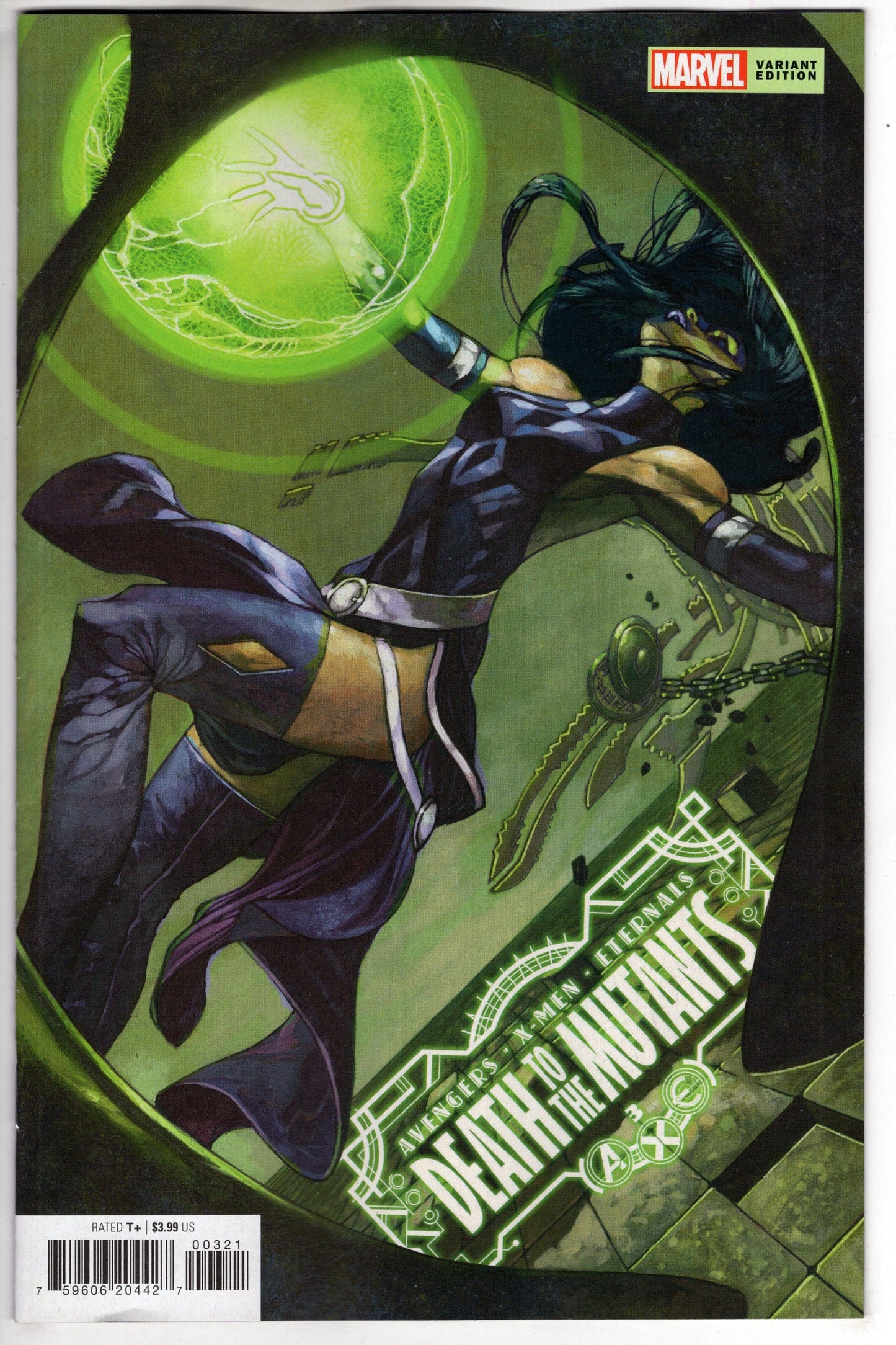 MARVEL PRH COMIC BOOK AXE DEATH TO MUTANTS #3 (OF 3) BIANCHI VARIANT