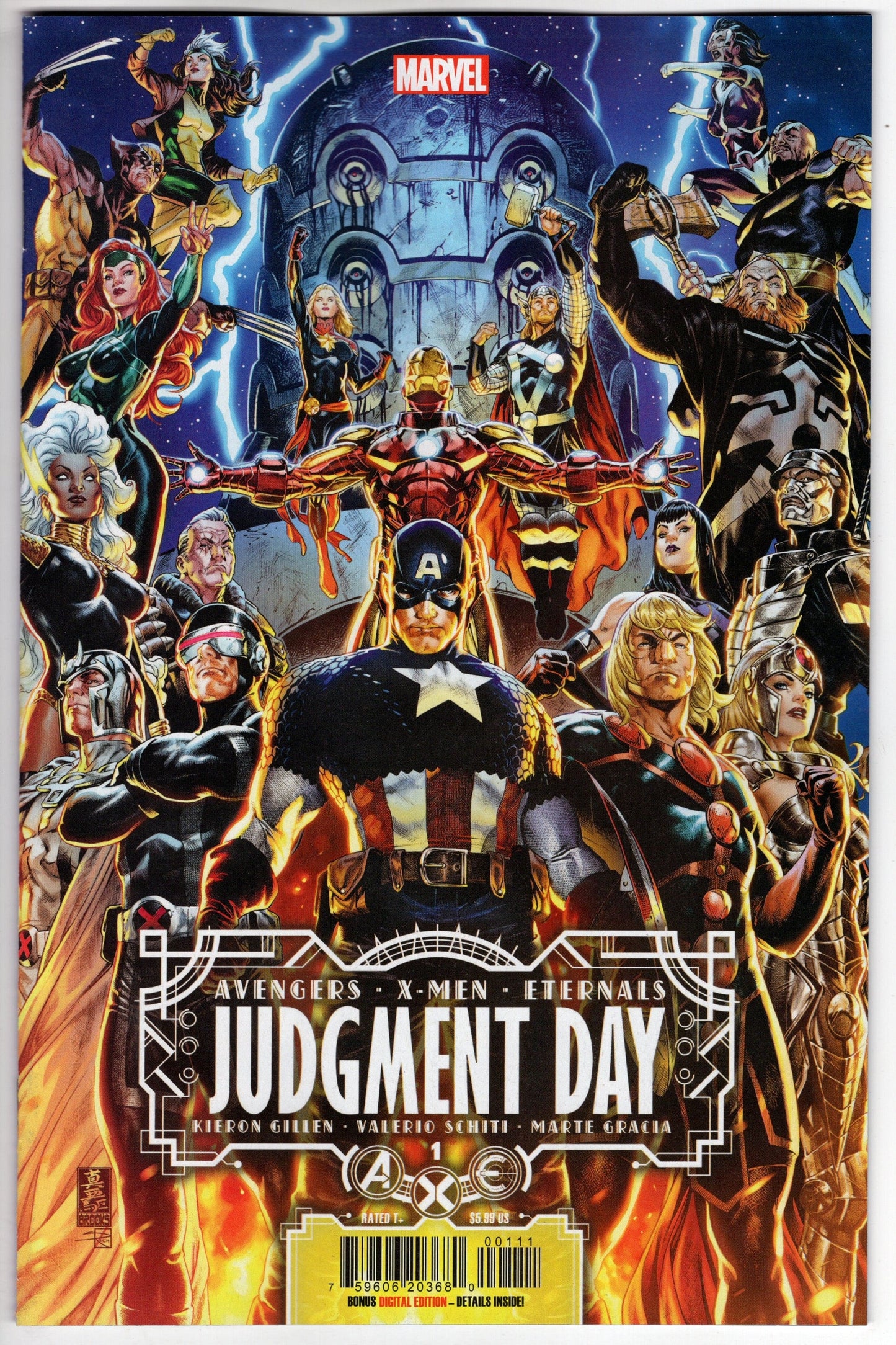 MARVEL PRH COMIC BOOK AXE JUDGMENT DAY #1 (OF 6)