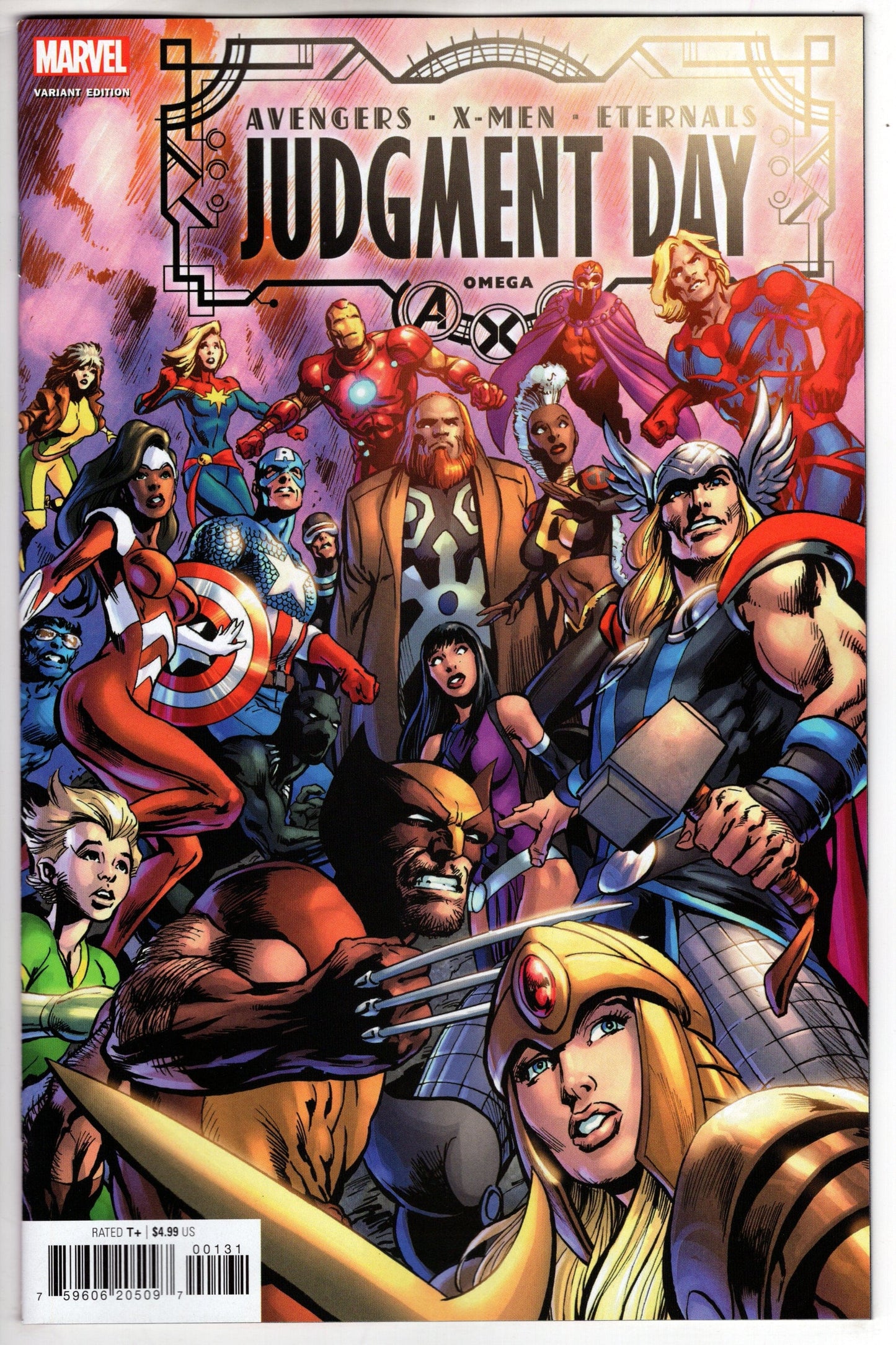 MARVEL PRH COMIC BOOK Axe Judgment Day Omega #1 VARIANT