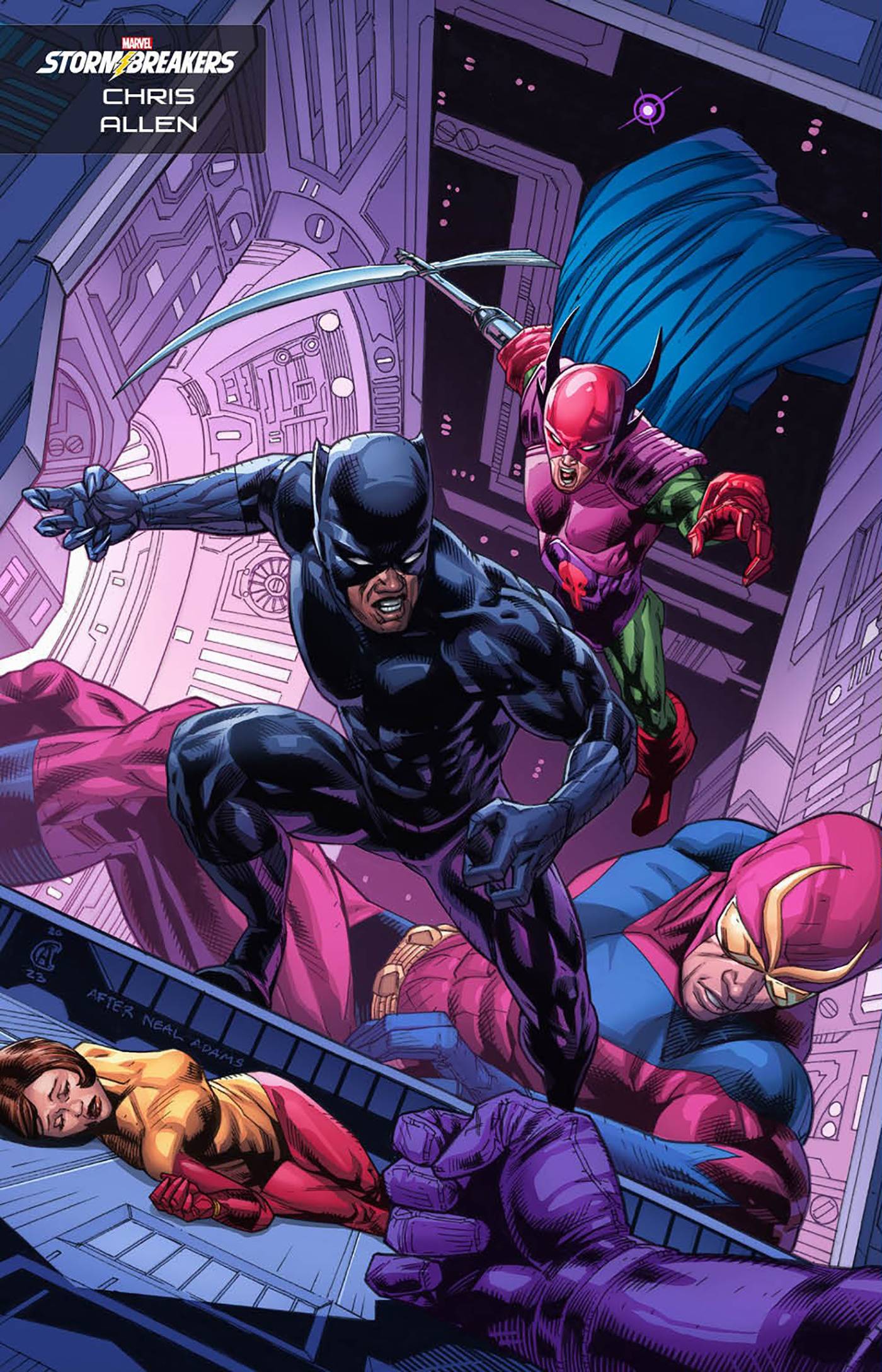 MARVEL PRH COMIC BOOK BLACK PANTHER #1 CHRIS ALLEN STORMBREAKER VAR