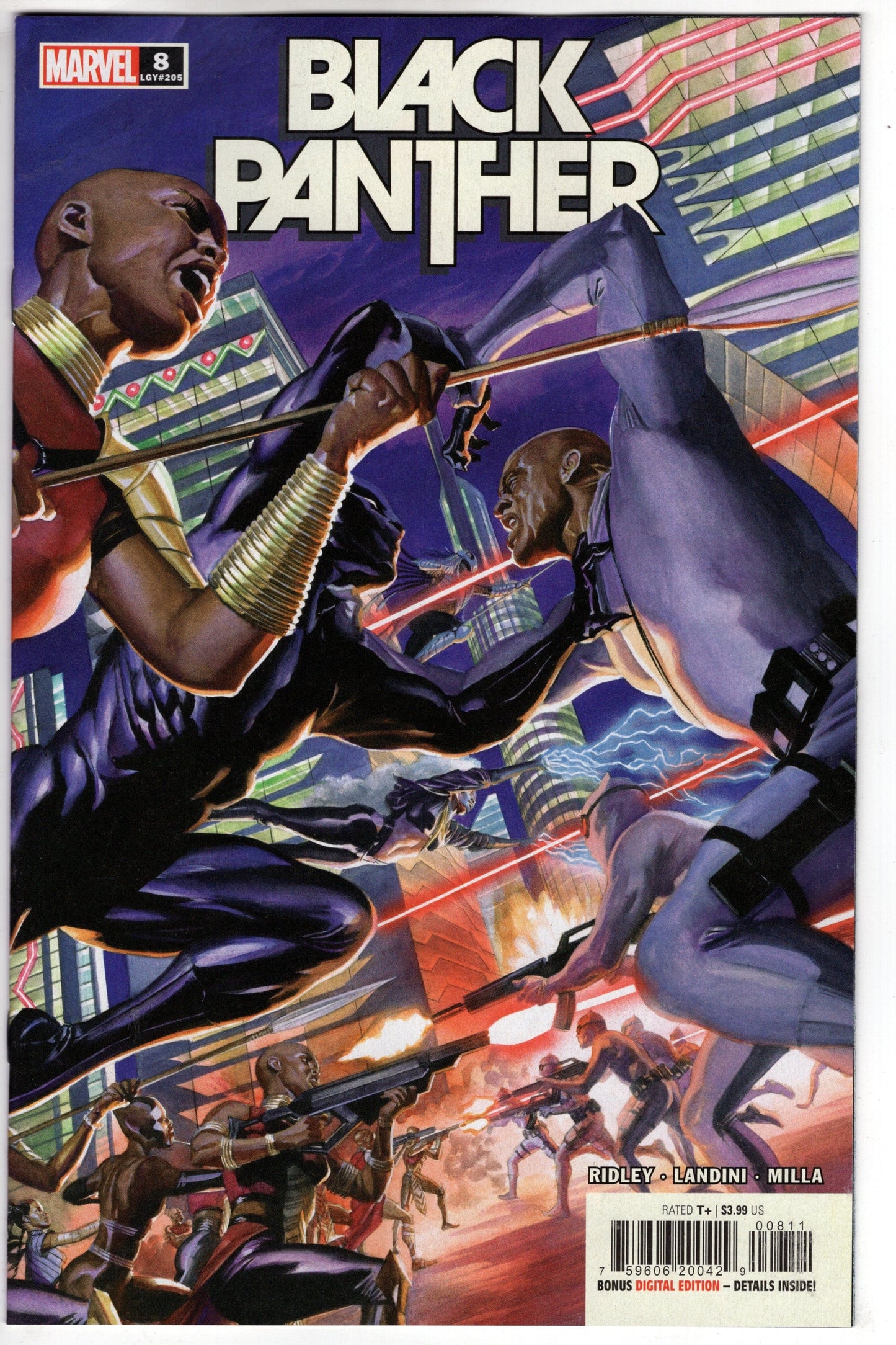 MARVEL PRH COMIC BOOK BLACK PANTHER #8