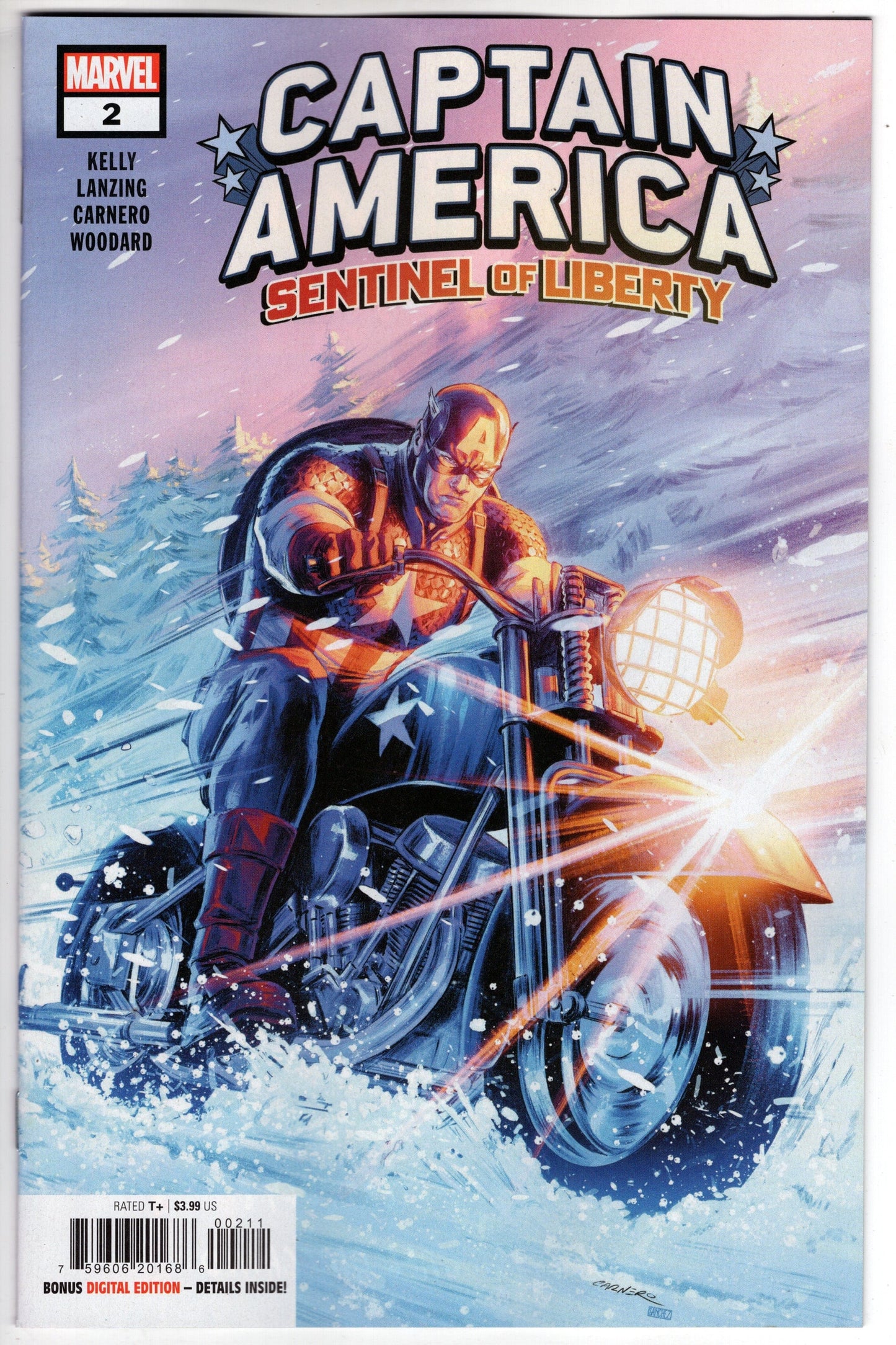 MARVEL PRH COMIC BOOK Captain America Sentinel Of Liberty #2