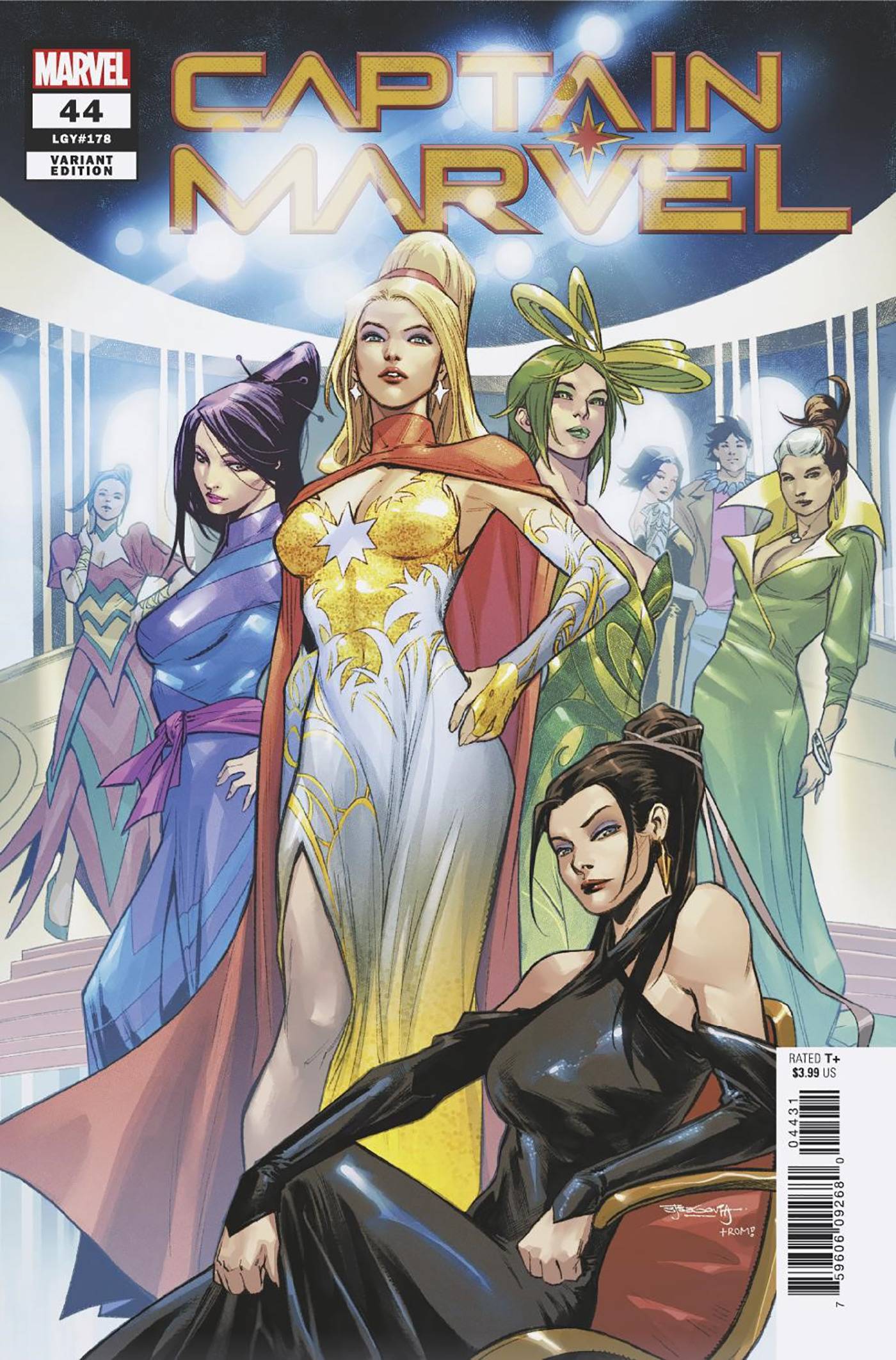 MARVEL PRH COMIC BOOK CAPTAIN MARVEL #44 SEGOVIA VARIANT