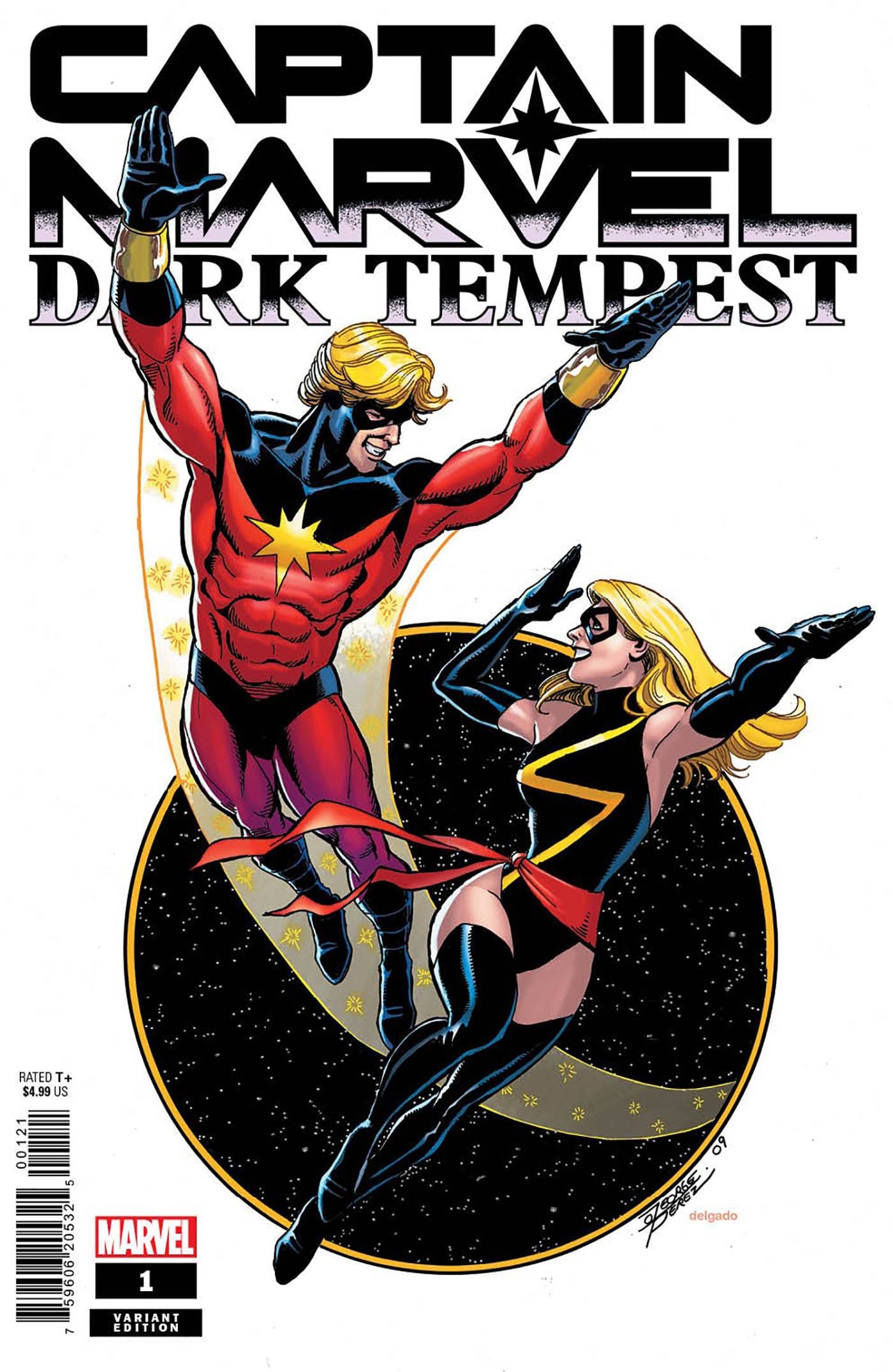 MARVEL PRH COMIC BOOK CAPTAIN MARVEL DARK TEMPEST #1 (OF 5) GEORGE PEREZ VAR
