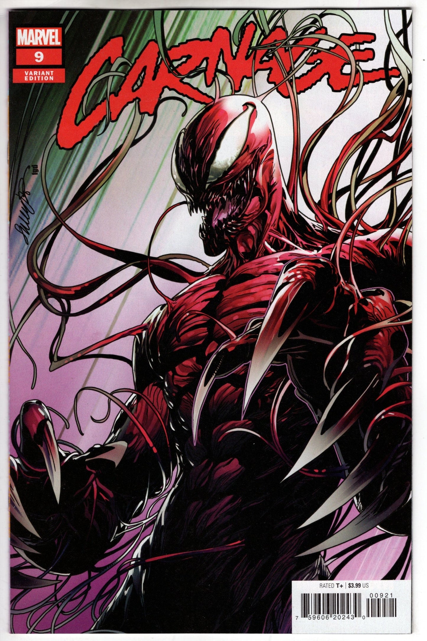 MARVEL PRH COMIC BOOK CARNAGE #9 VARIANT