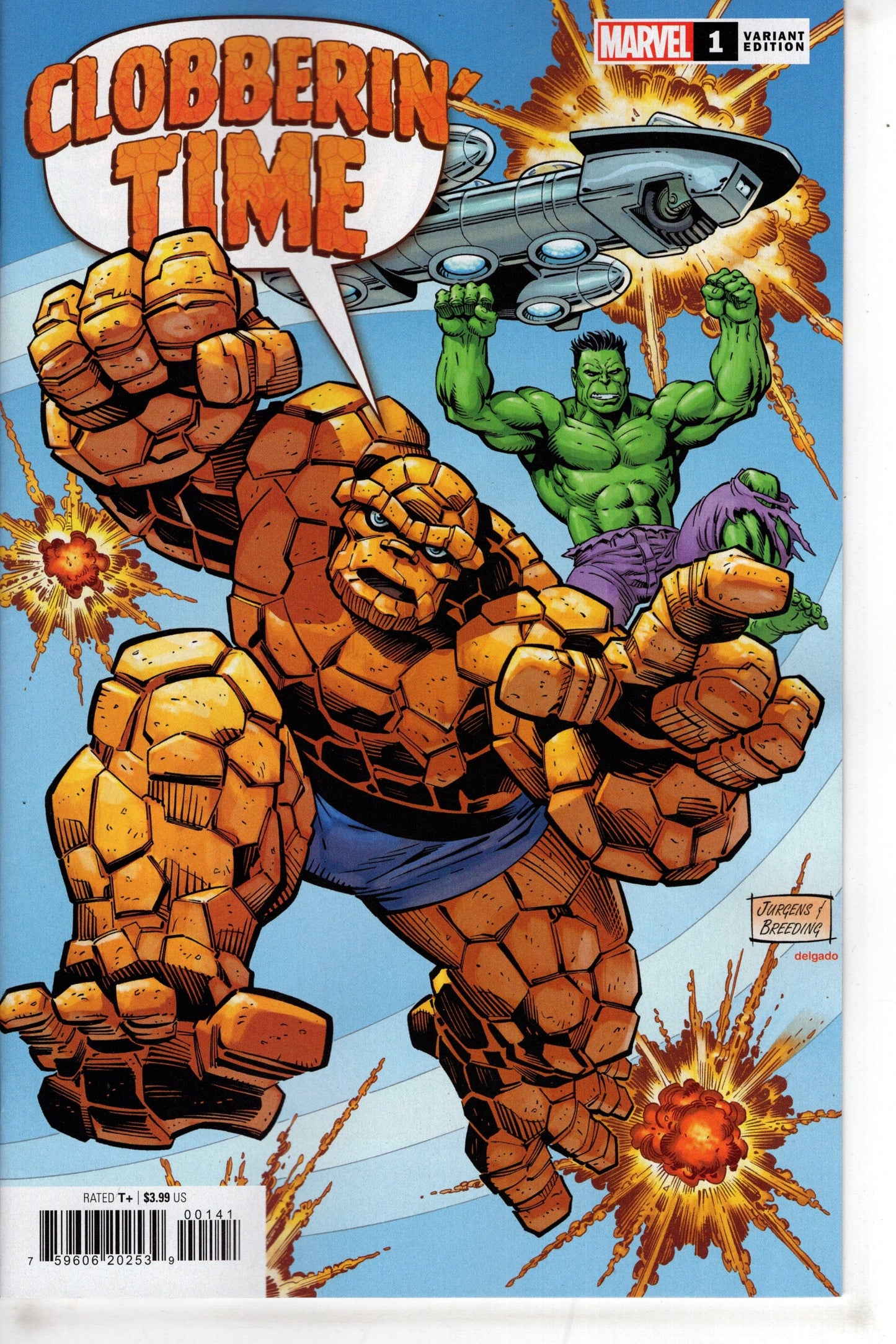 MARVEL PRH COMIC BOOK CLOBBERIN TIME #1 (OF 5) JURGENS VAR (RES)