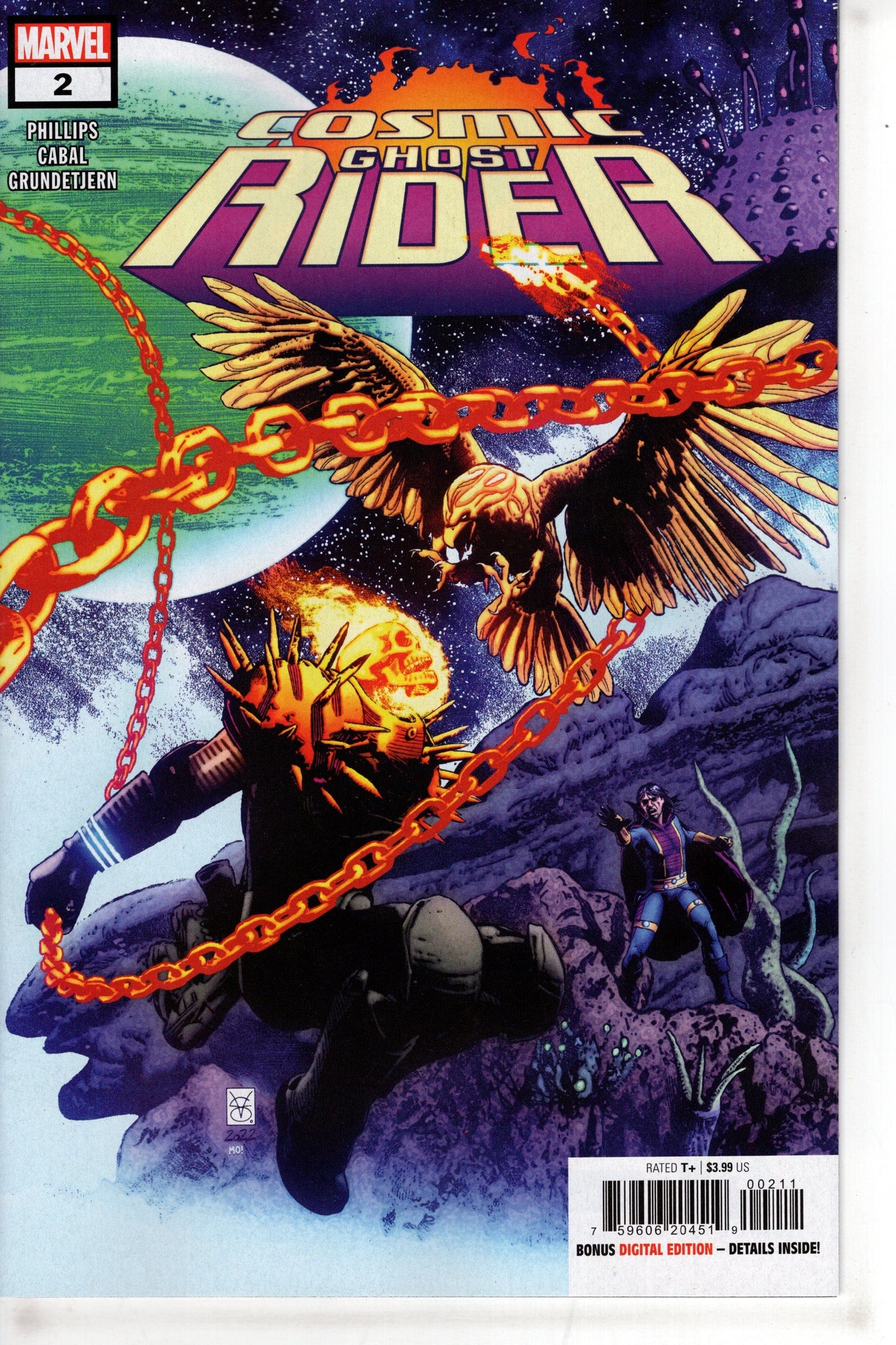 MARVEL PRH COMIC BOOK COSMIC GHOST RIDER #2