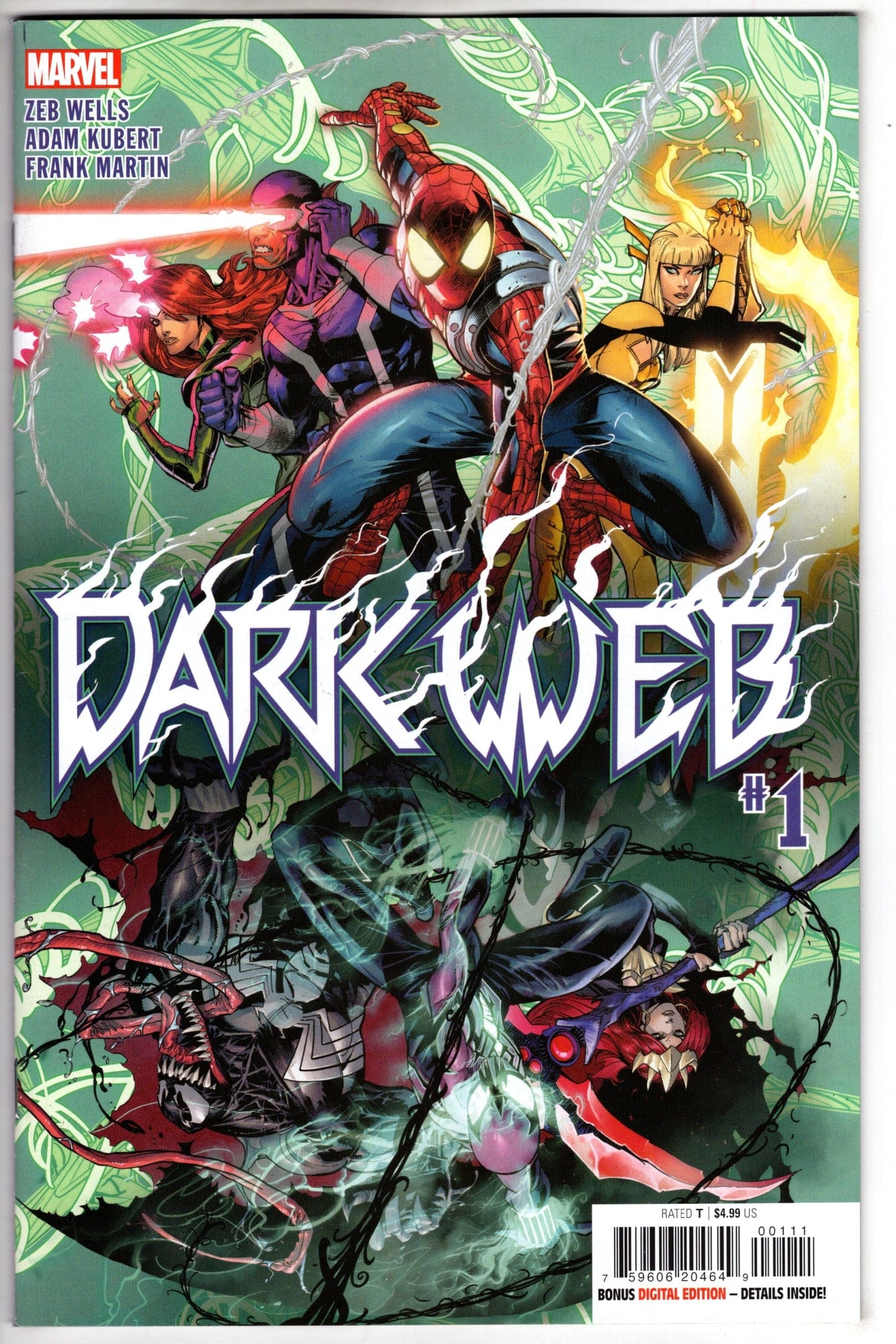 MARVEL PRH COMIC BOOK DARK WEB #1