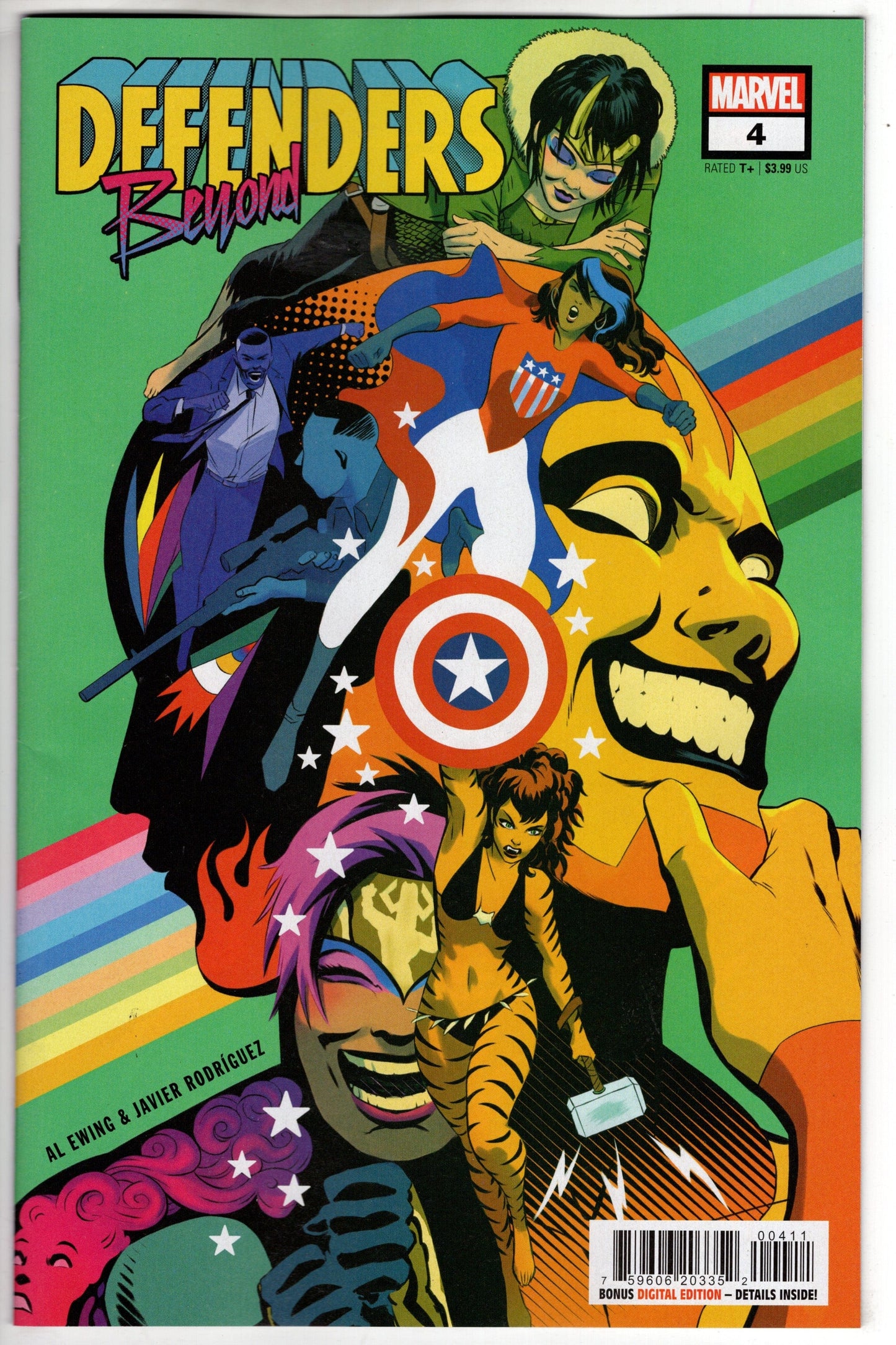 MARVEL PRH COMIC BOOK DEFENDERS BEYOND #4 (OF 5)