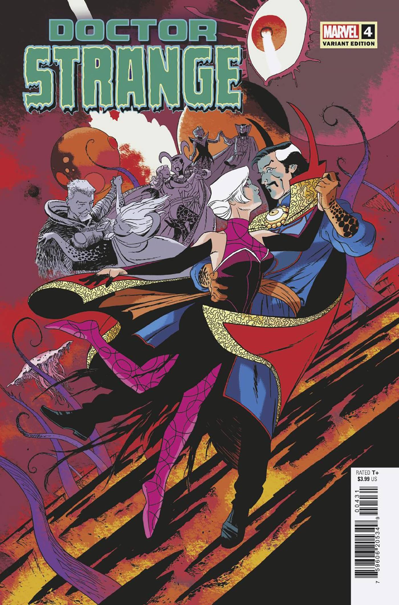 MARVEL PRH COMIC BOOK DOCTOR STRANGE #4 MARCOS MARTIN VAR