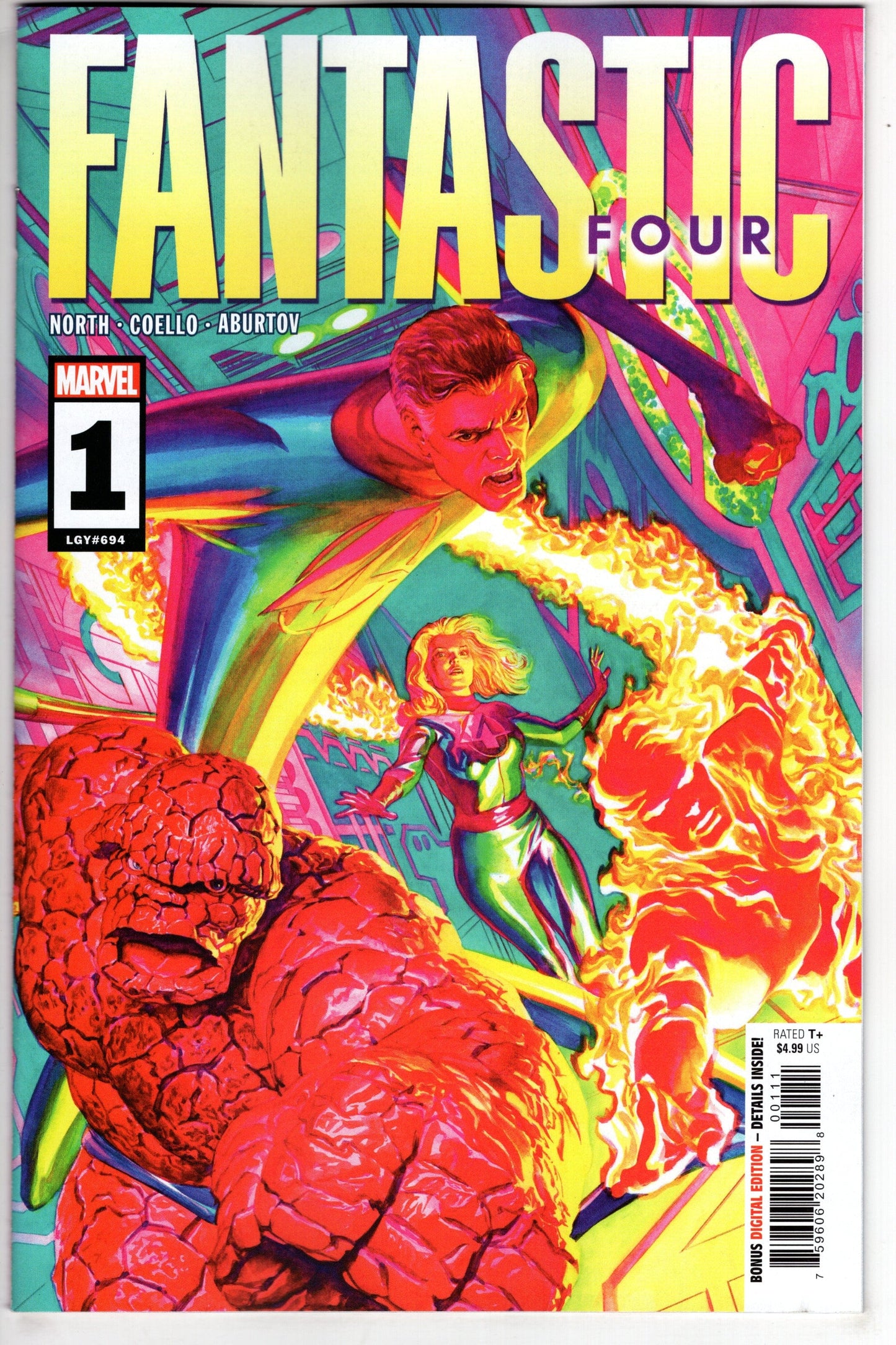 MARVEL PRH COMIC BOOK Fantastic Four #1