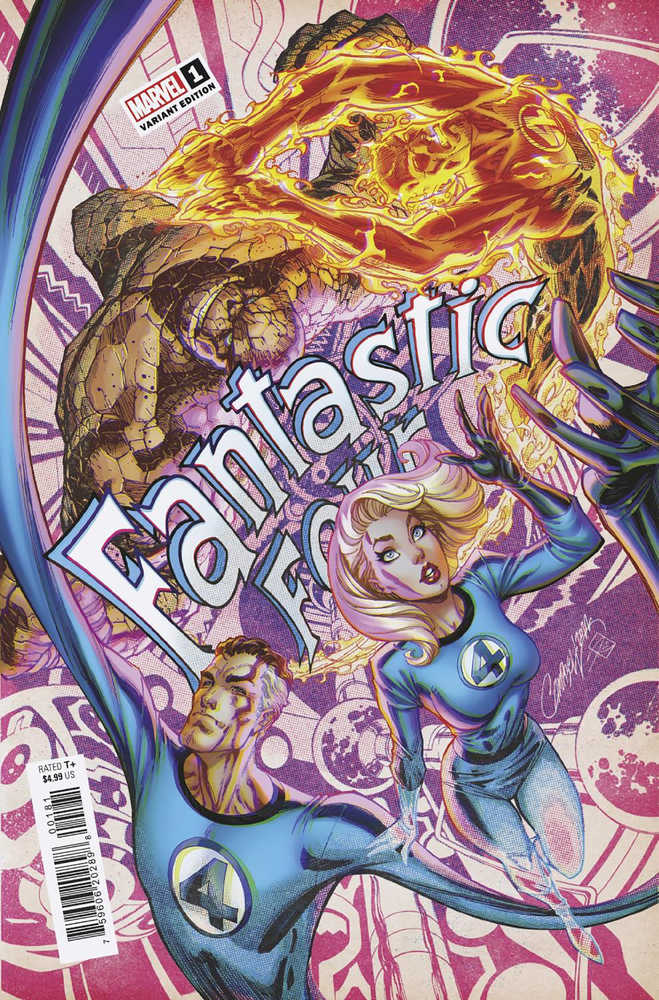 MARVEL PRH COMIC BOOK Fantastic Four #1 Js Campbell Anniversary Variant