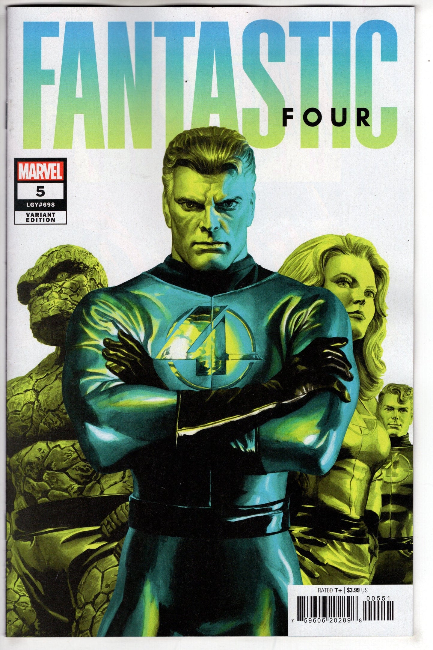 MARVEL PRH COMIC BOOK FANTASTIC FOUR #5 ALEX ROSS VAR