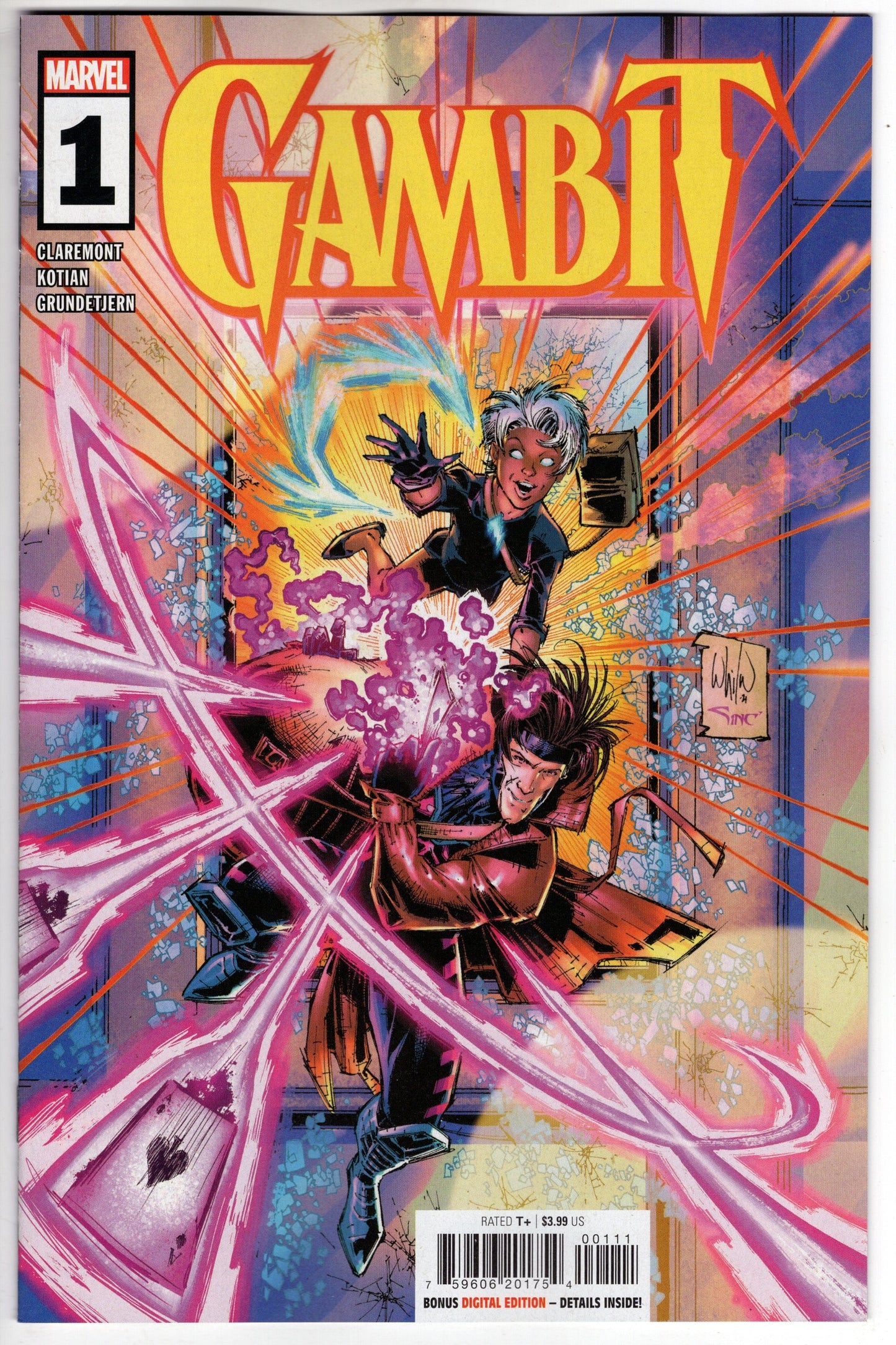 MARVEL PRH COMIC BOOK GAMBIT #1 (OF 5)