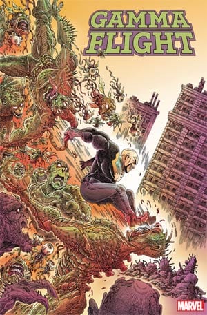 MARVEL PRH COMIC BOOK GAMMA FLIGHT #5 (OF 5) STOKOE VARIANT