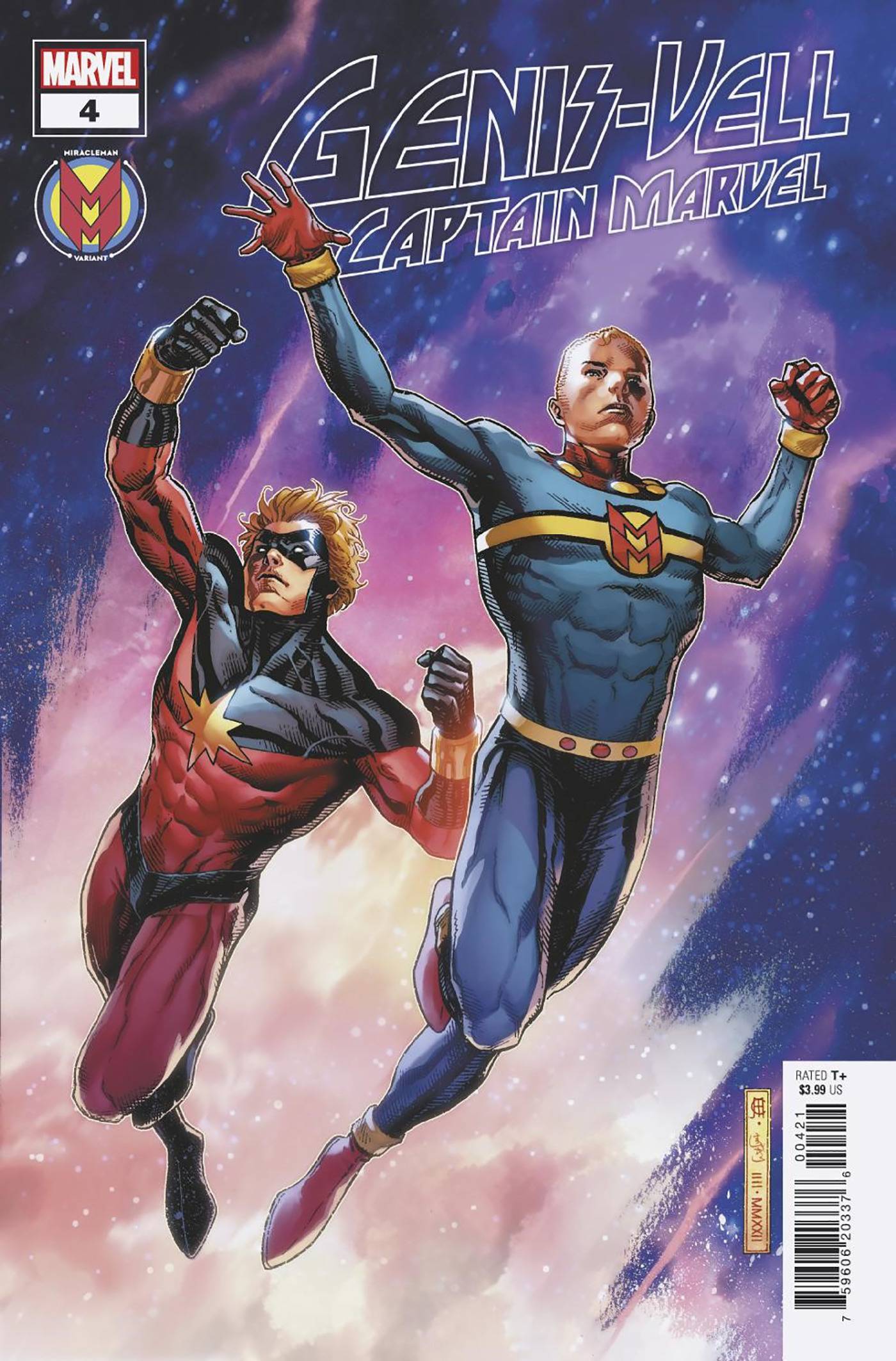MARVEL PRH COMIC BOOK GENIS-VELL CAPTAIN MARVEL #4 (OF 5) CHEUNG MIRACLEMAN VARIANT