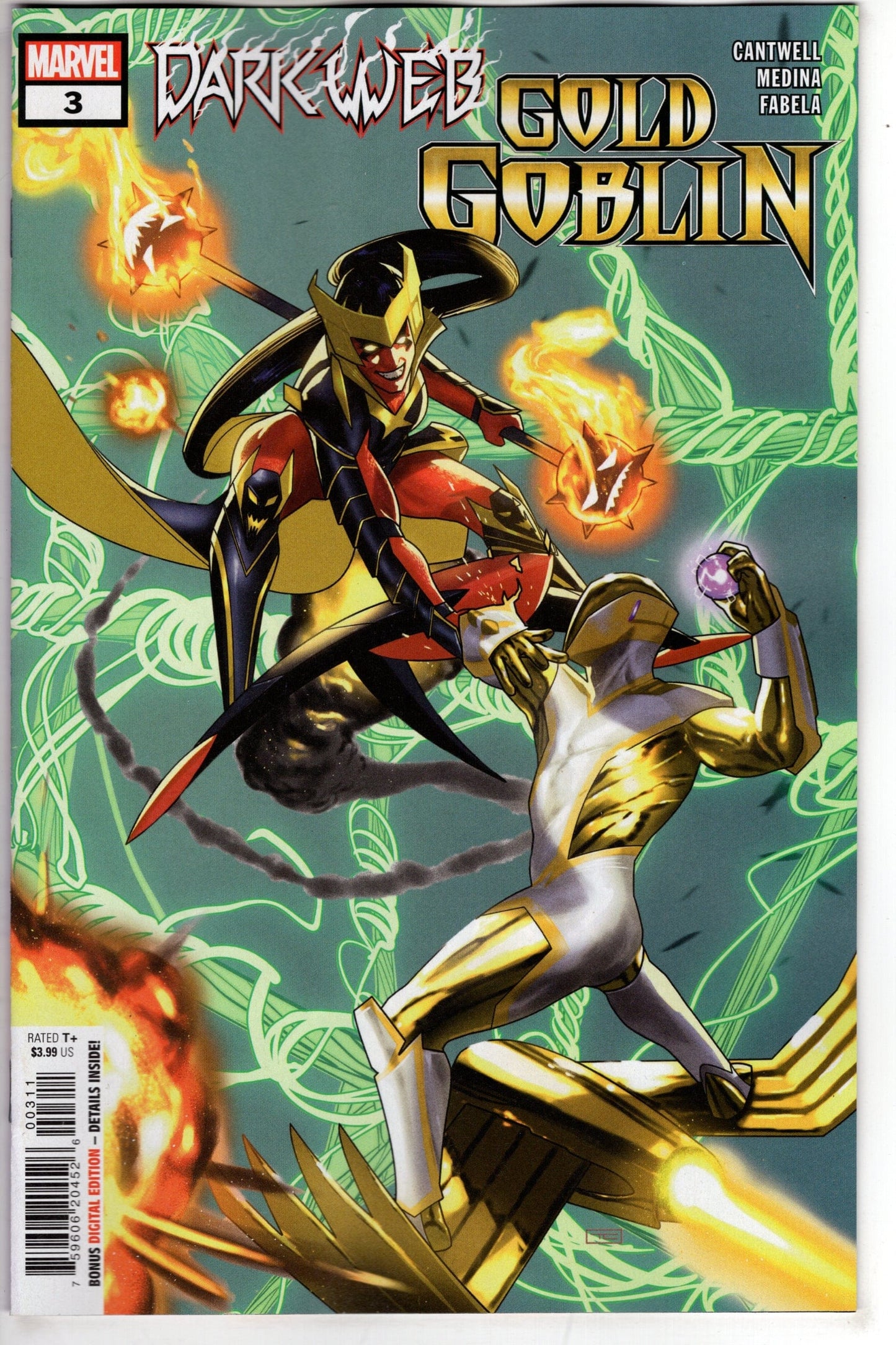 MARVEL PRH COMIC BOOK GOLD GOBLIN #3 (OF 5)