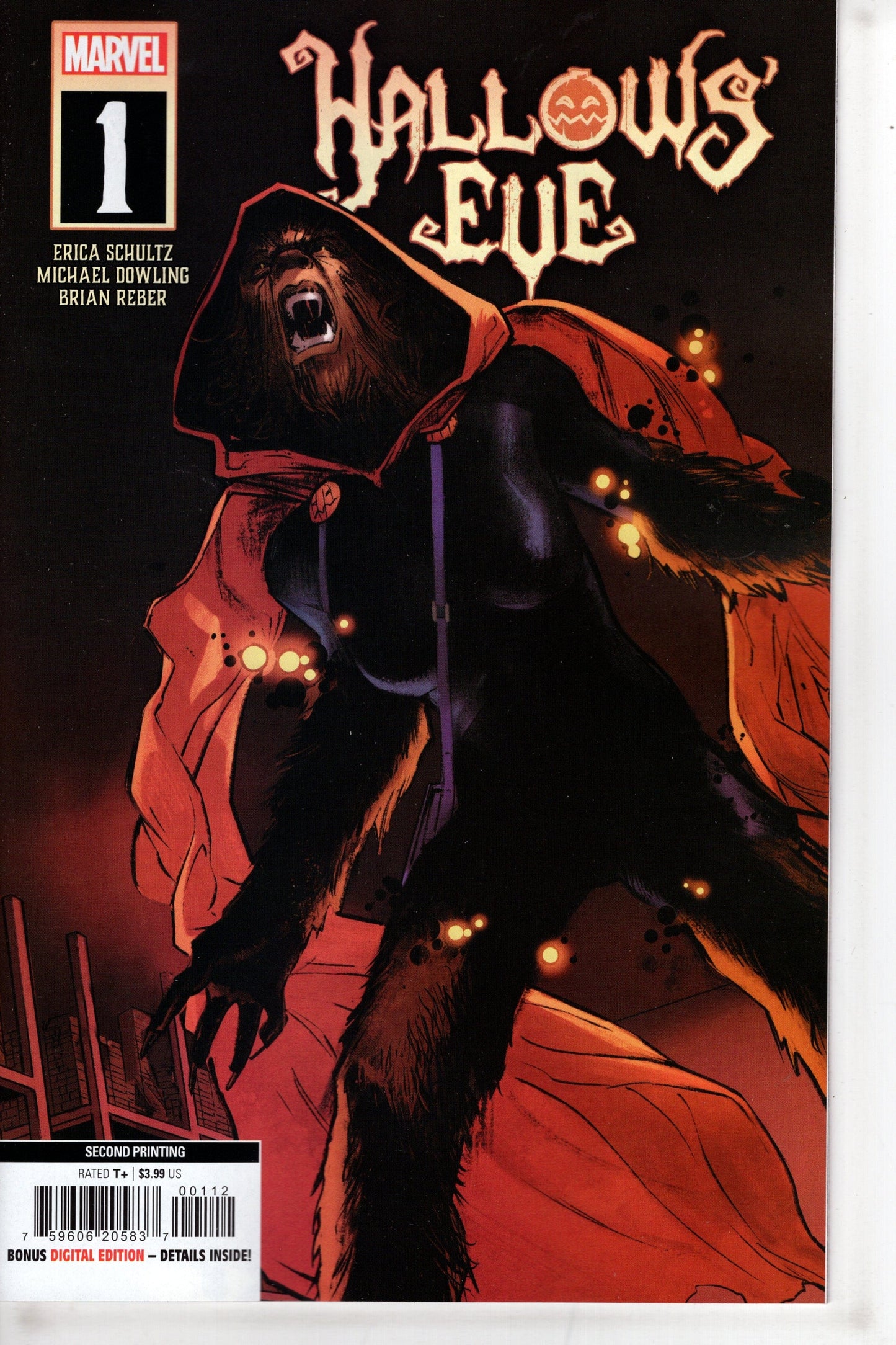 MARVEL PRH COMIC BOOK HALLOWS EVE #1 (OF 5) 2ND PTG MICHAEL DOWLING VAR