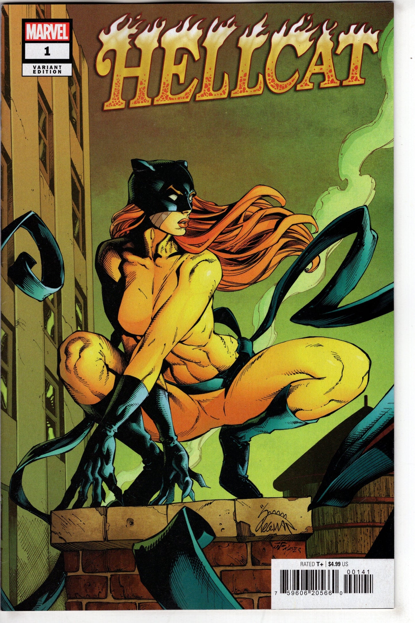 MARVEL PRH COMIC BOOK HELLCAT #1 (OF 5) 25 COPY INCV STEGMAN VAR