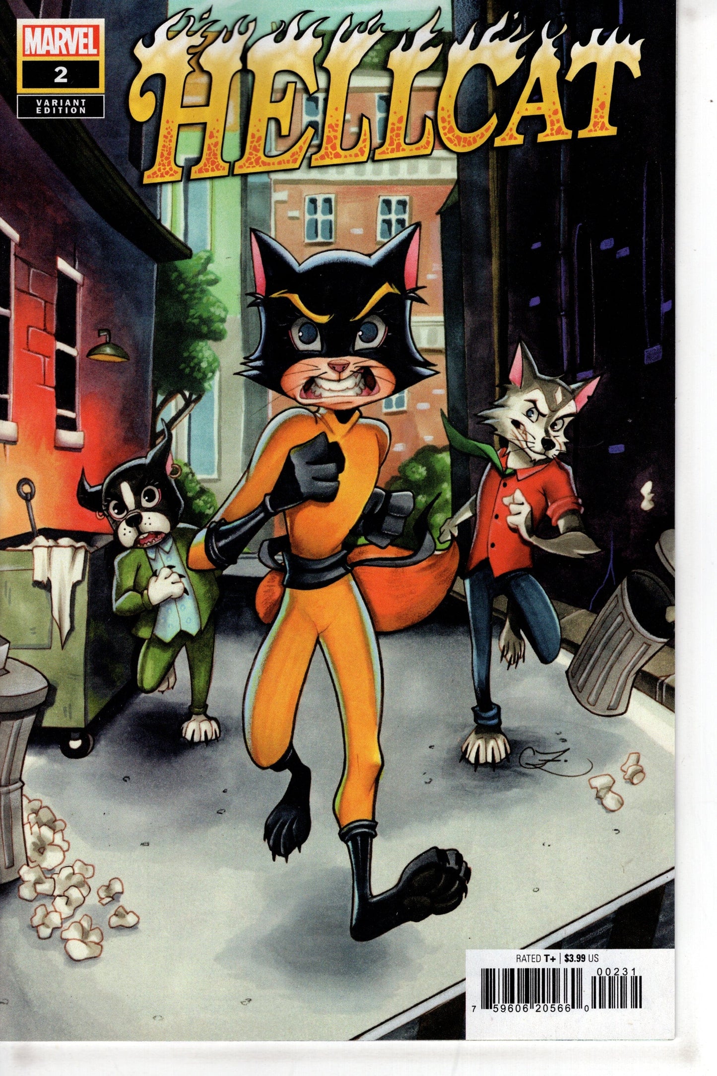 MARVEL PRH COMIC BOOK HELLCAT #2 (OF 5) ZULLO VAR