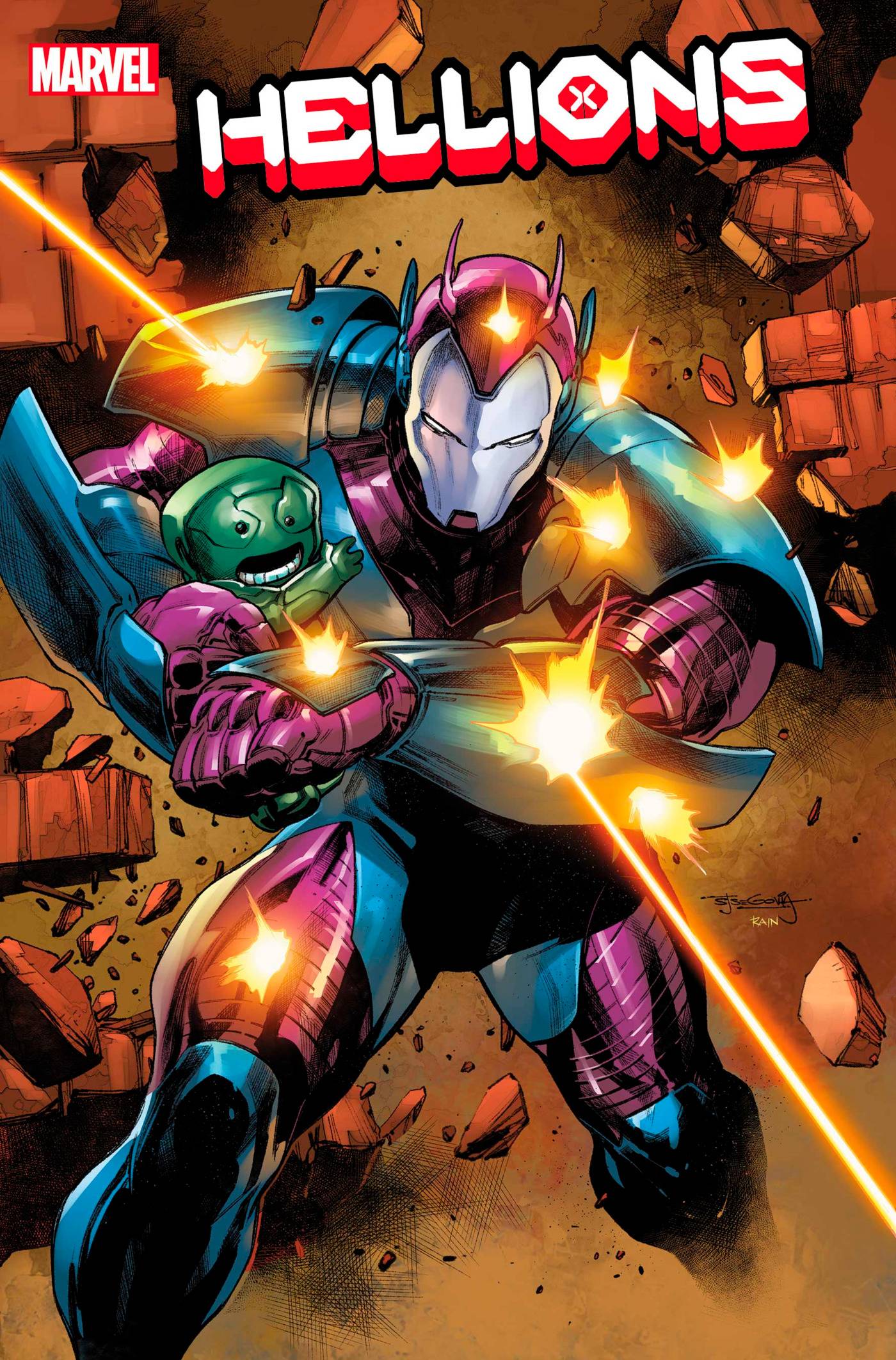 MARVEL PRH COMIC BOOK HELLIONS #17